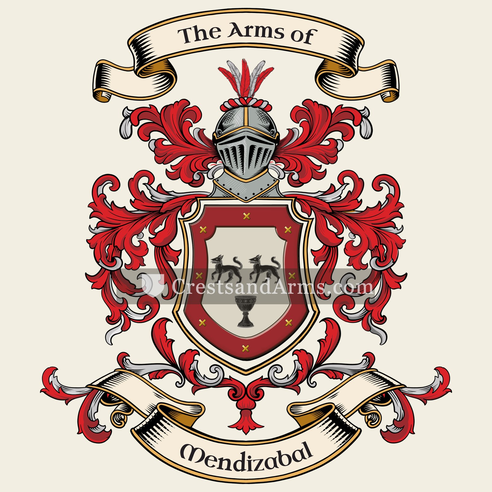 The Mendizabal coat of arms