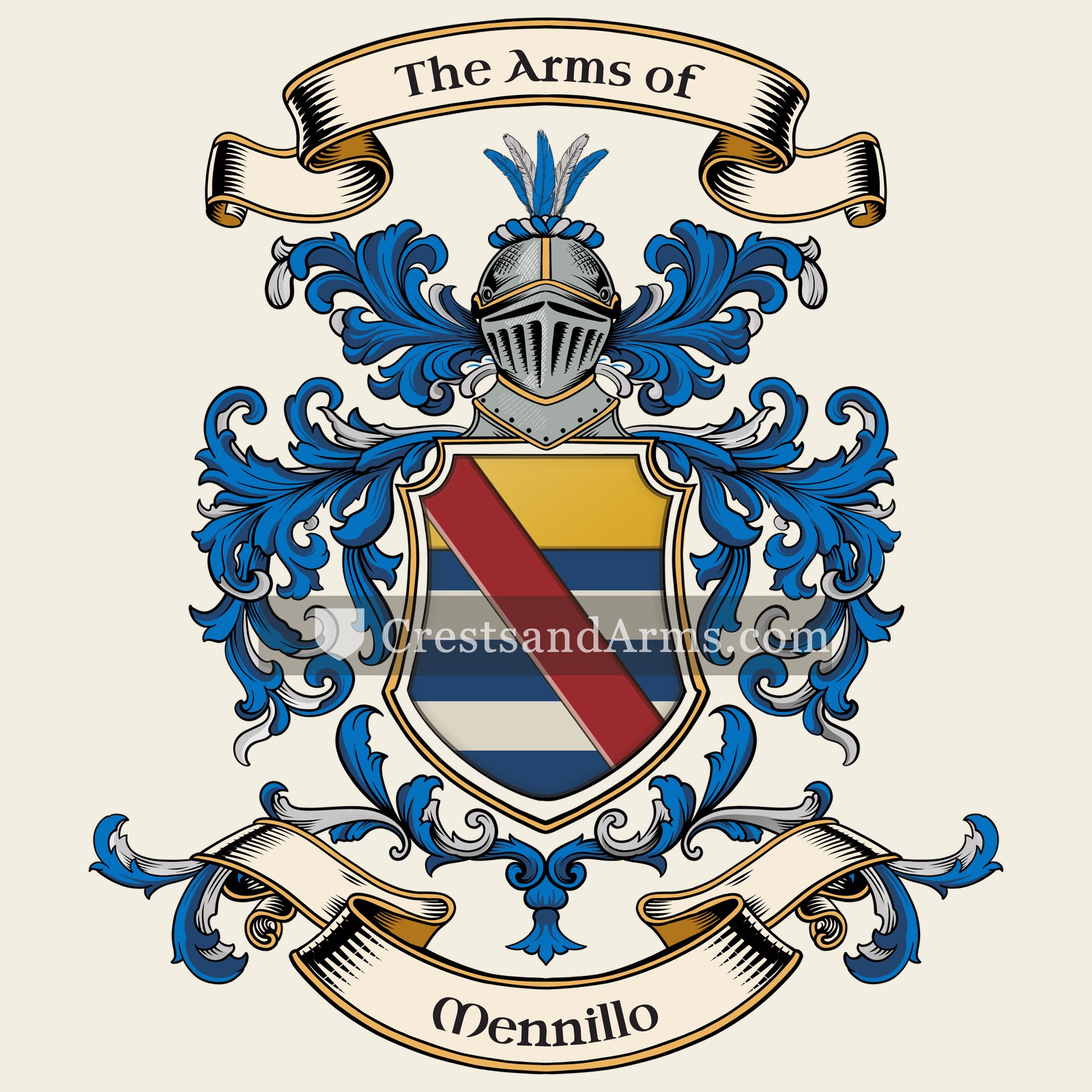 The Mennillo coat of arms