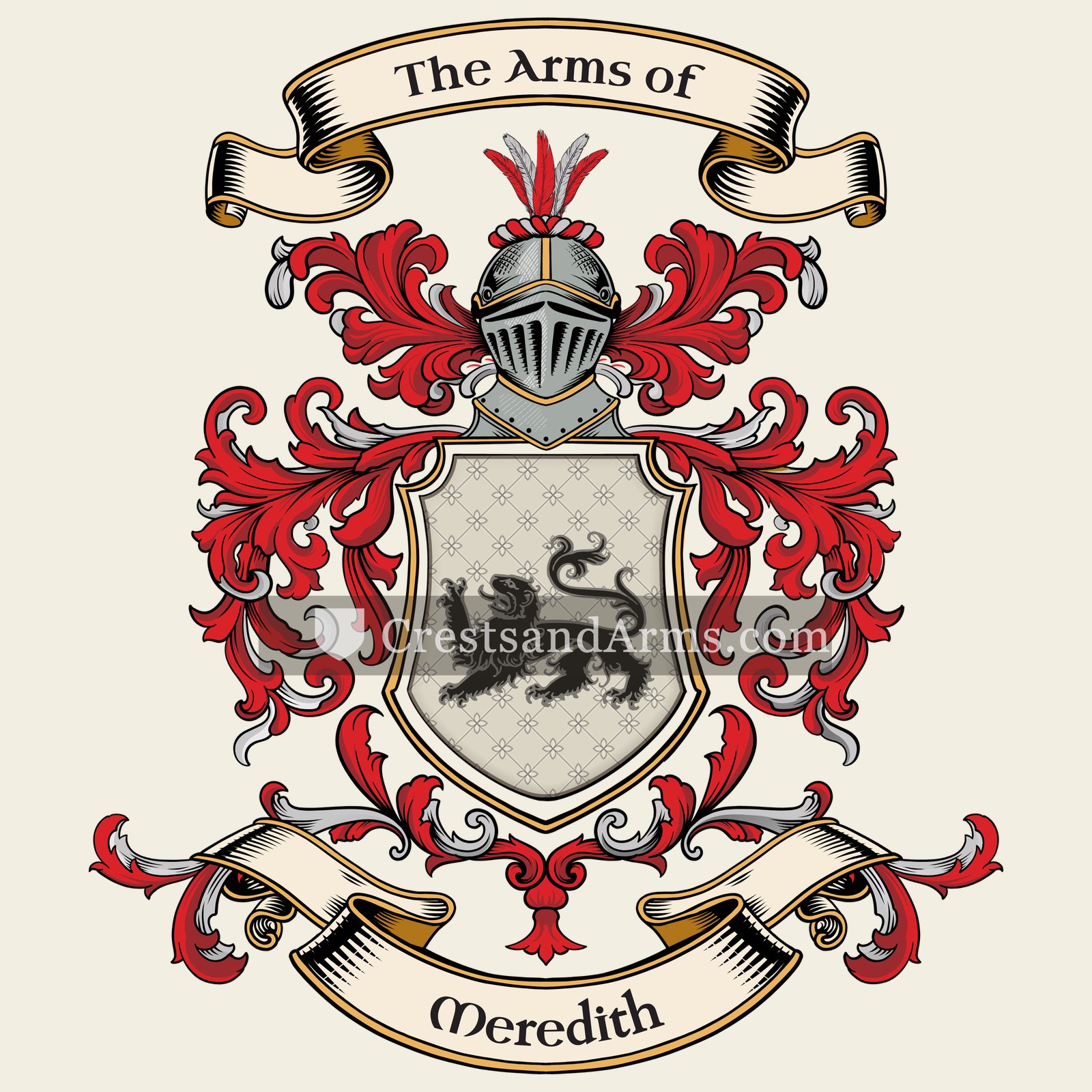 The Meredith coat of arms