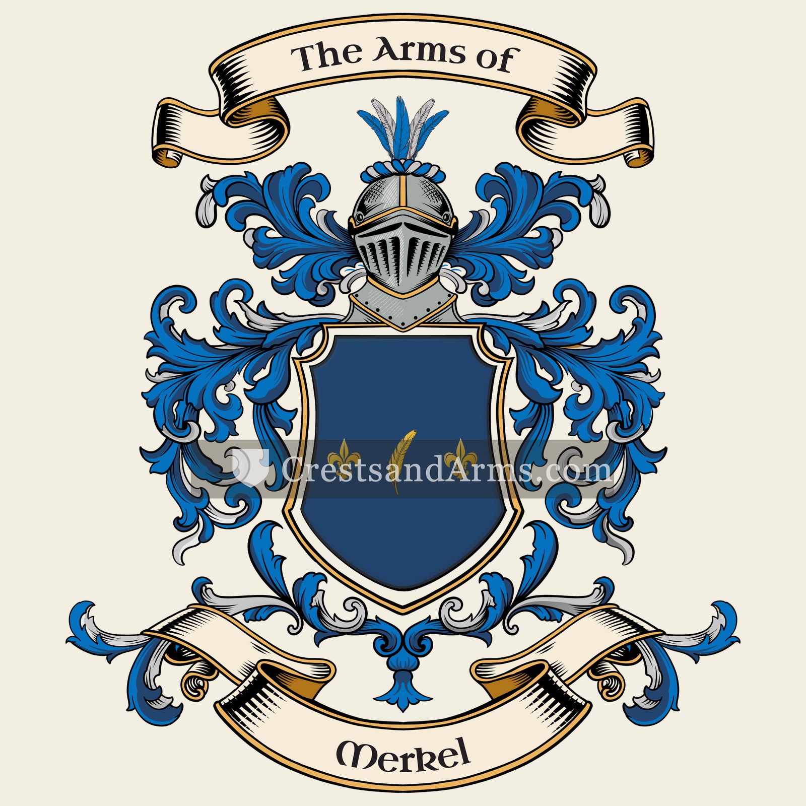 The Merkel coat of arms