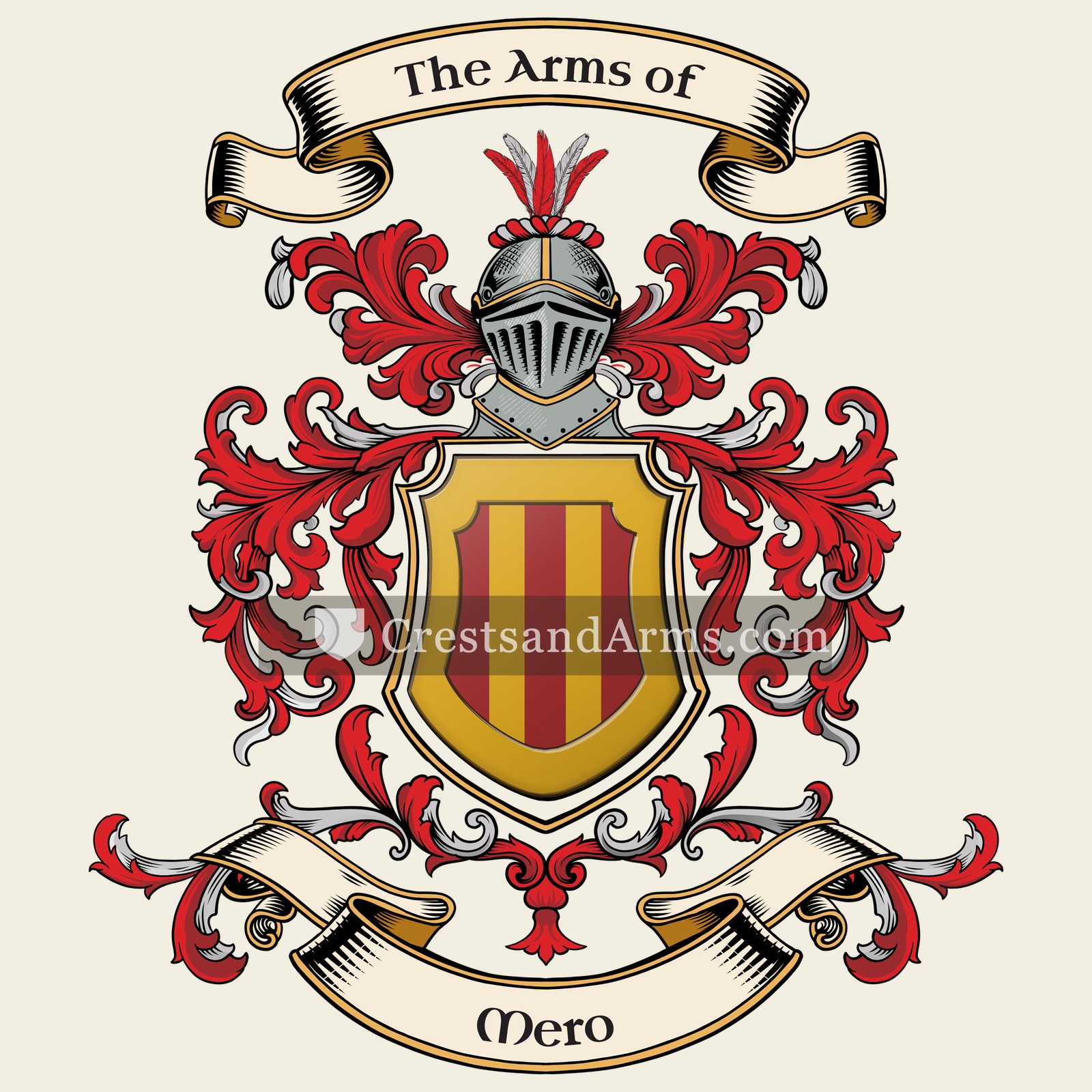 The Mero coat of arms