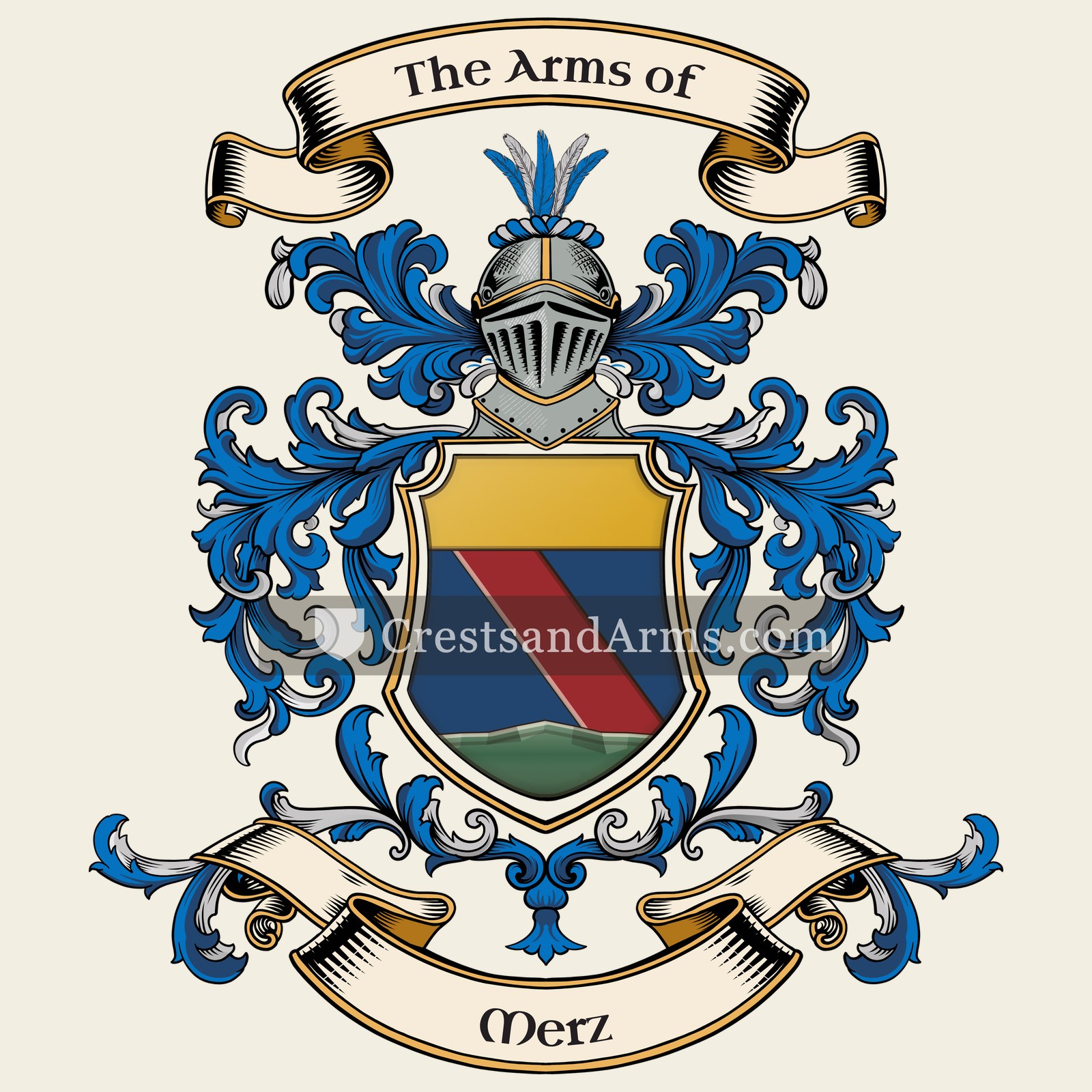 The Merz coat of arms