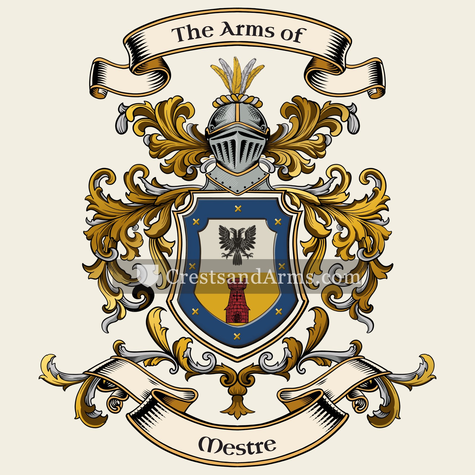 The Mestre coat of arms