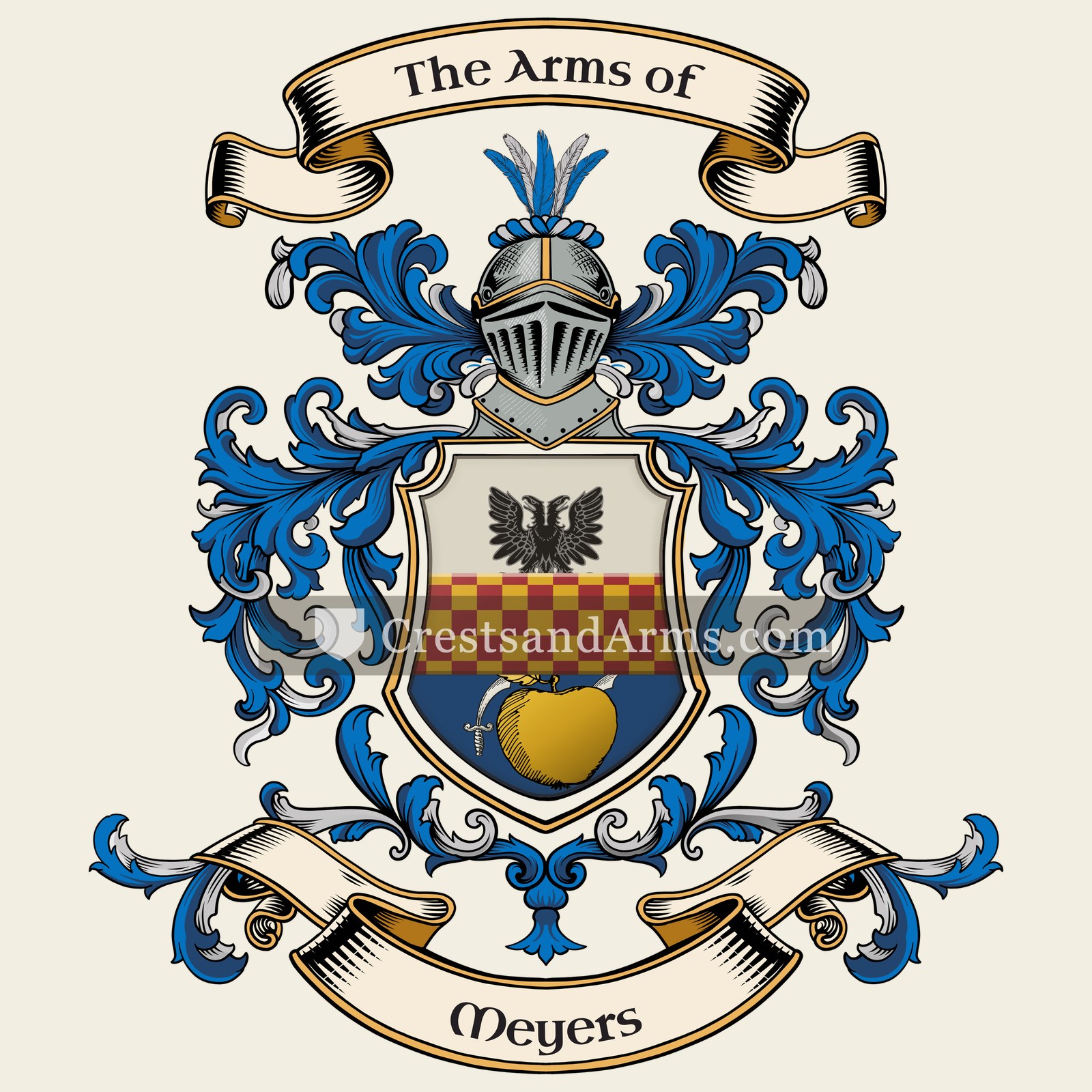 The Meyers coat of arms