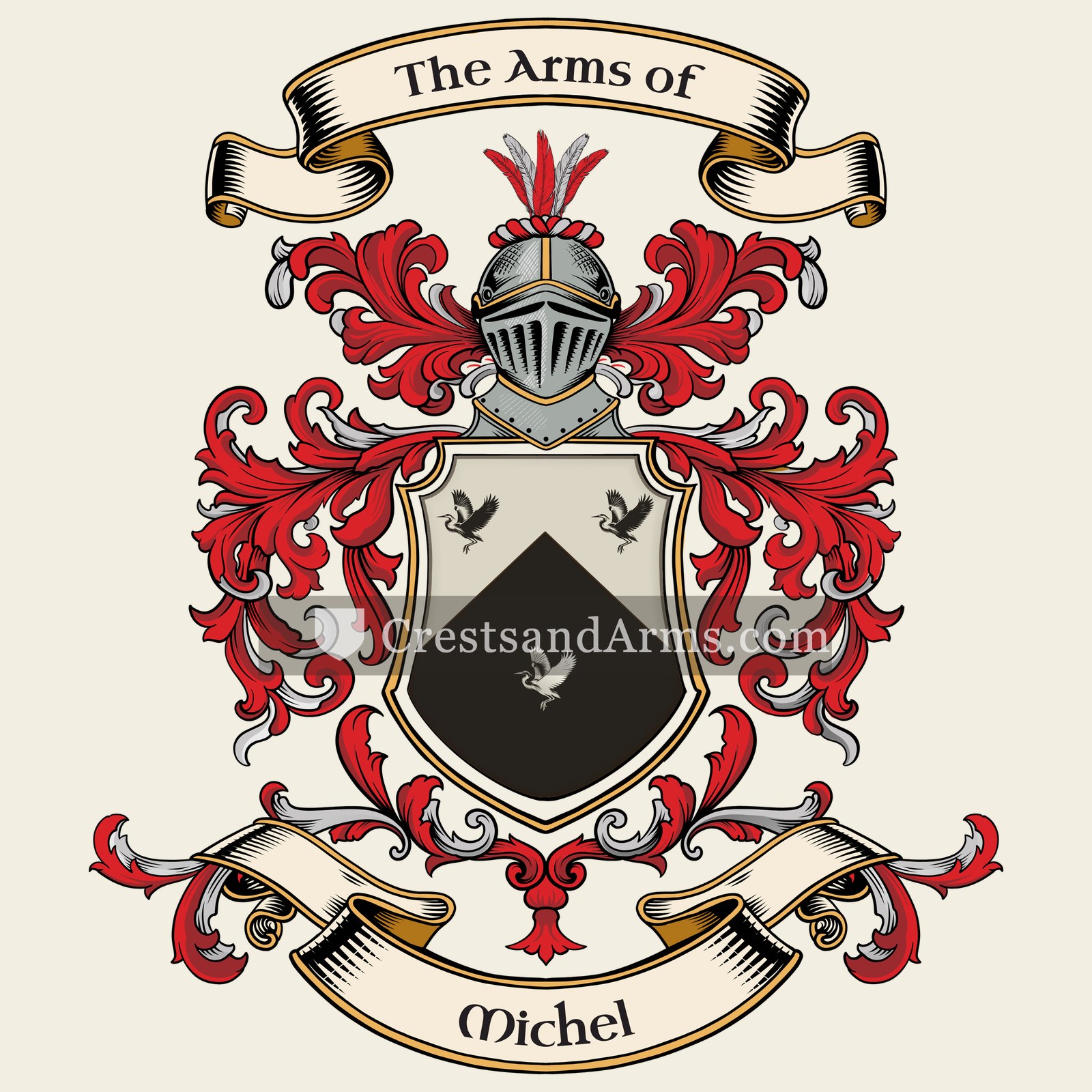 The Michel coat of arms