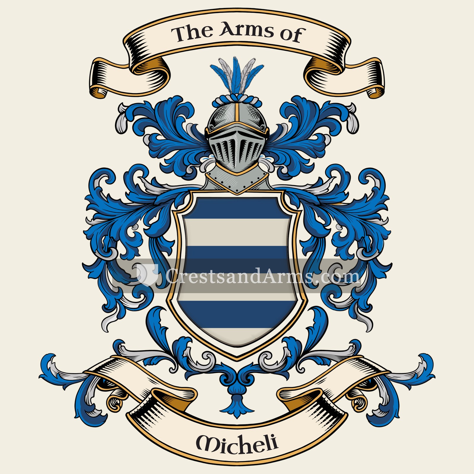 The Micheli coat of arms