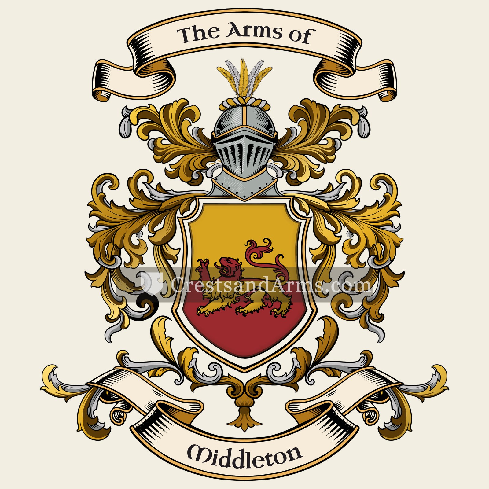 The Middleton coat of arms