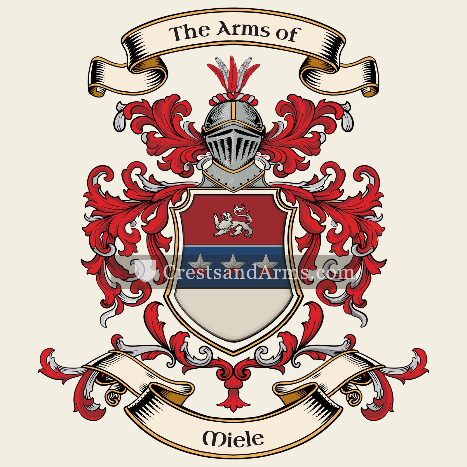 The Miele coat of arms