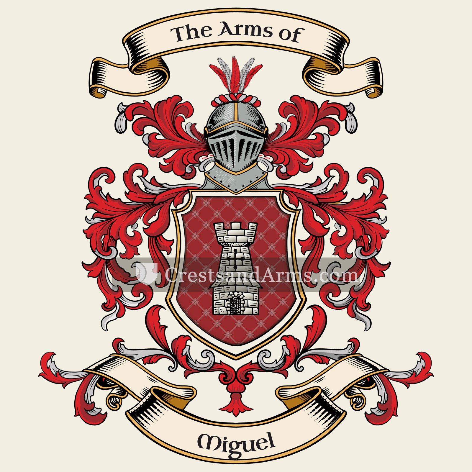 The arms