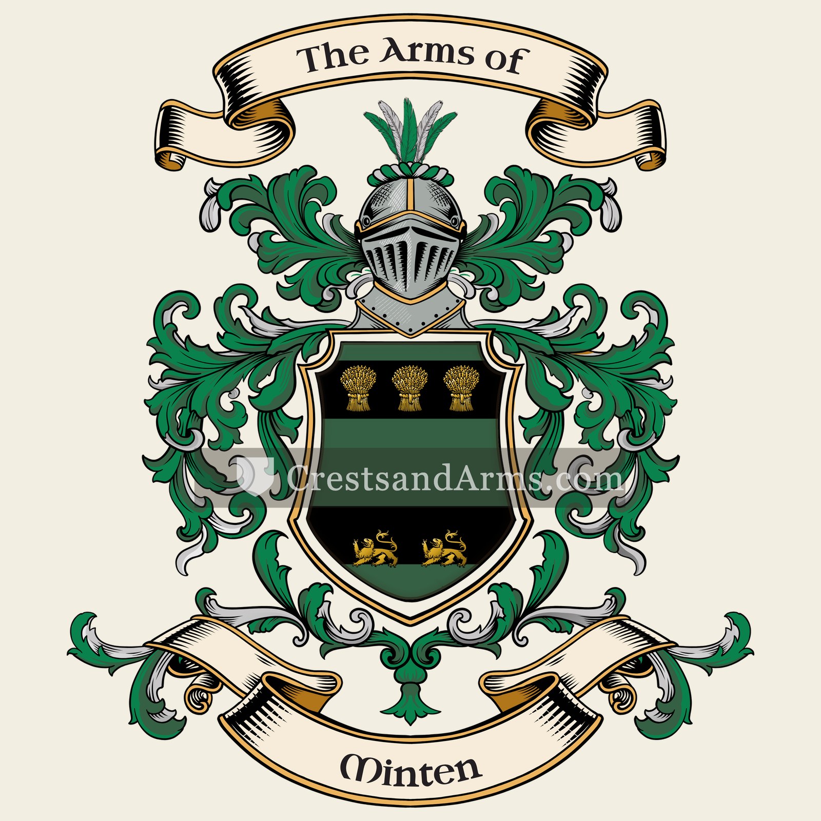 The Minten coat of arms