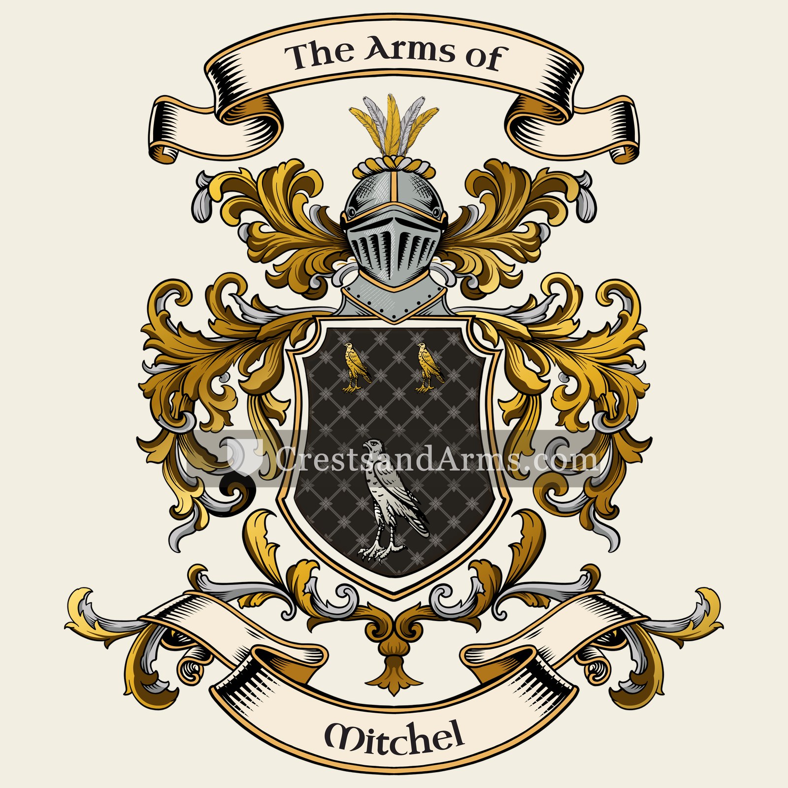 The Mitchel coat of arms