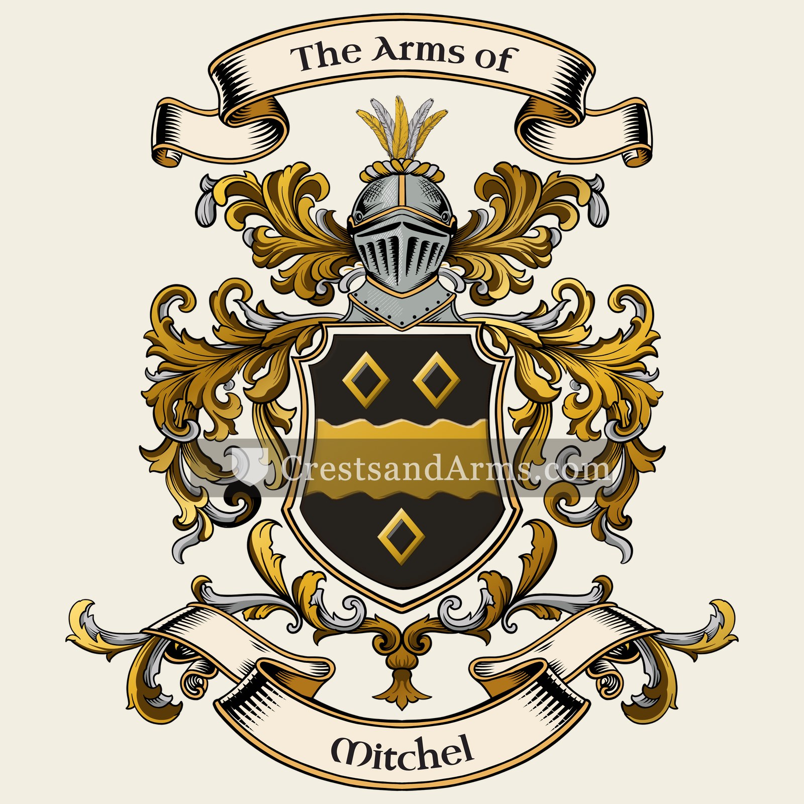 The Mitchel coat of arms