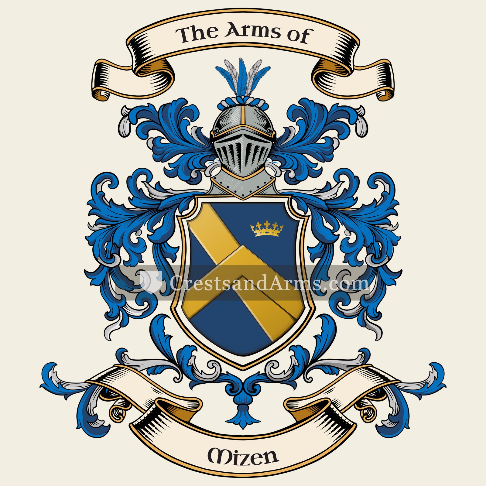 The Mizen coat of arms
