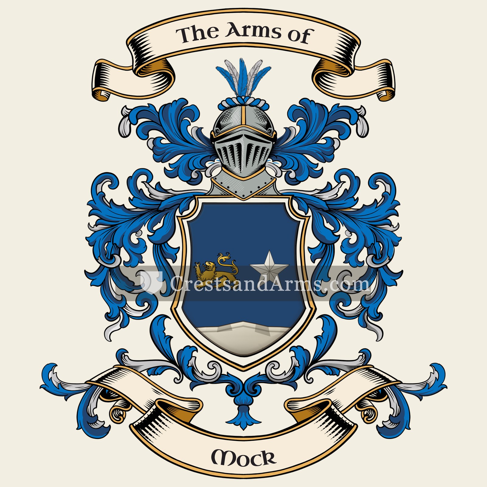 The Mock coat of arms