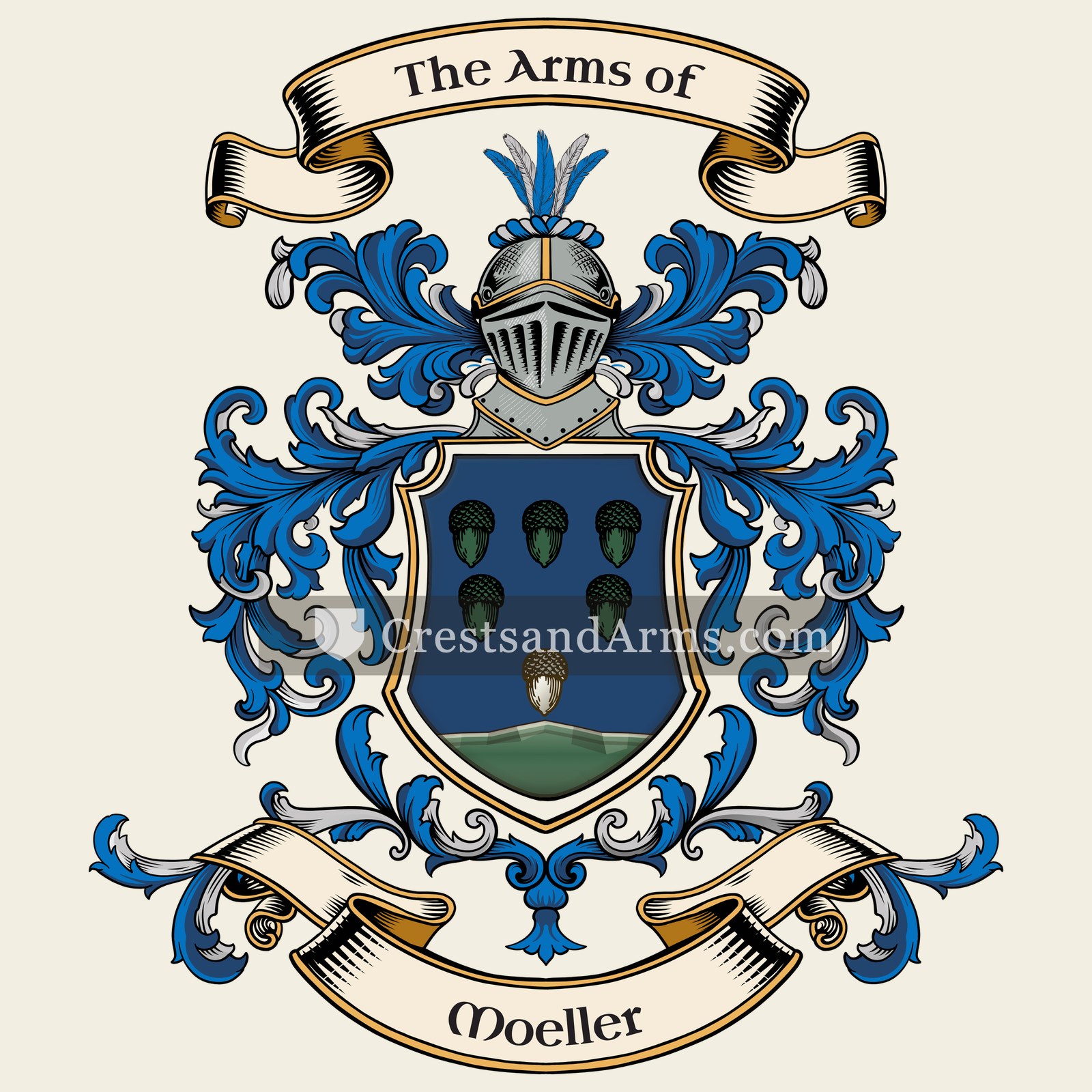 The Moeller coat of arms