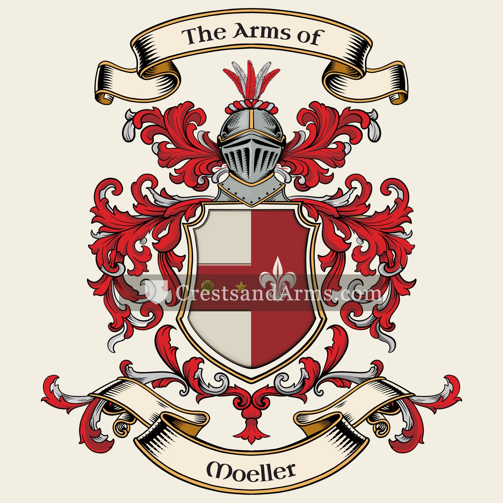 The Moeller coat of arms