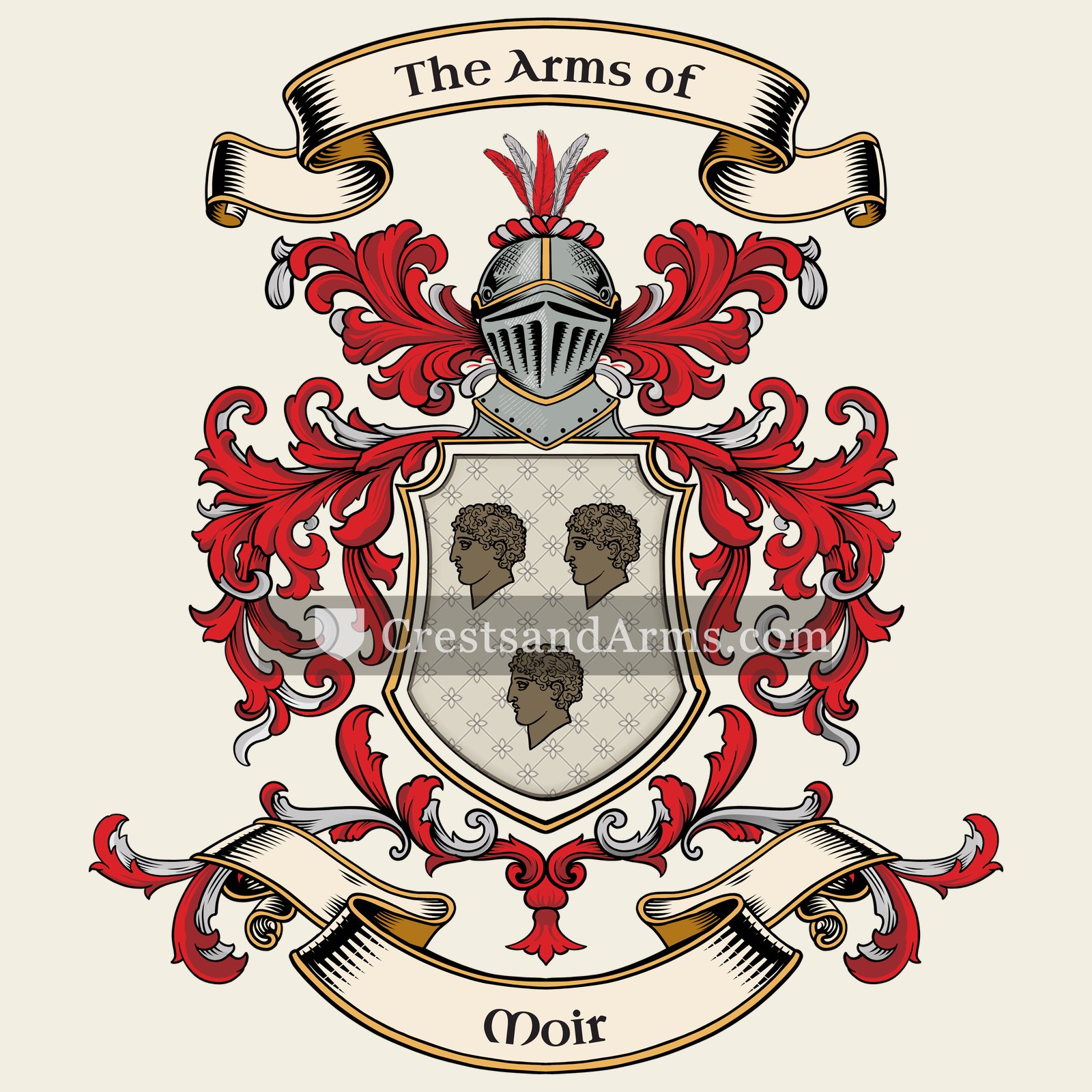 The Moir coat of arms
