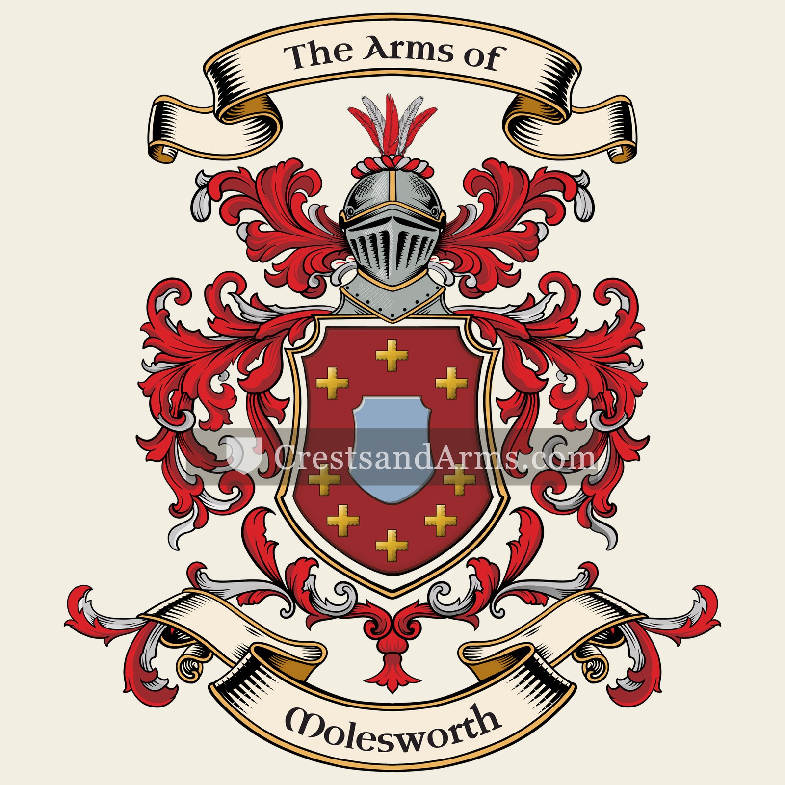The Molesworth coat of arms