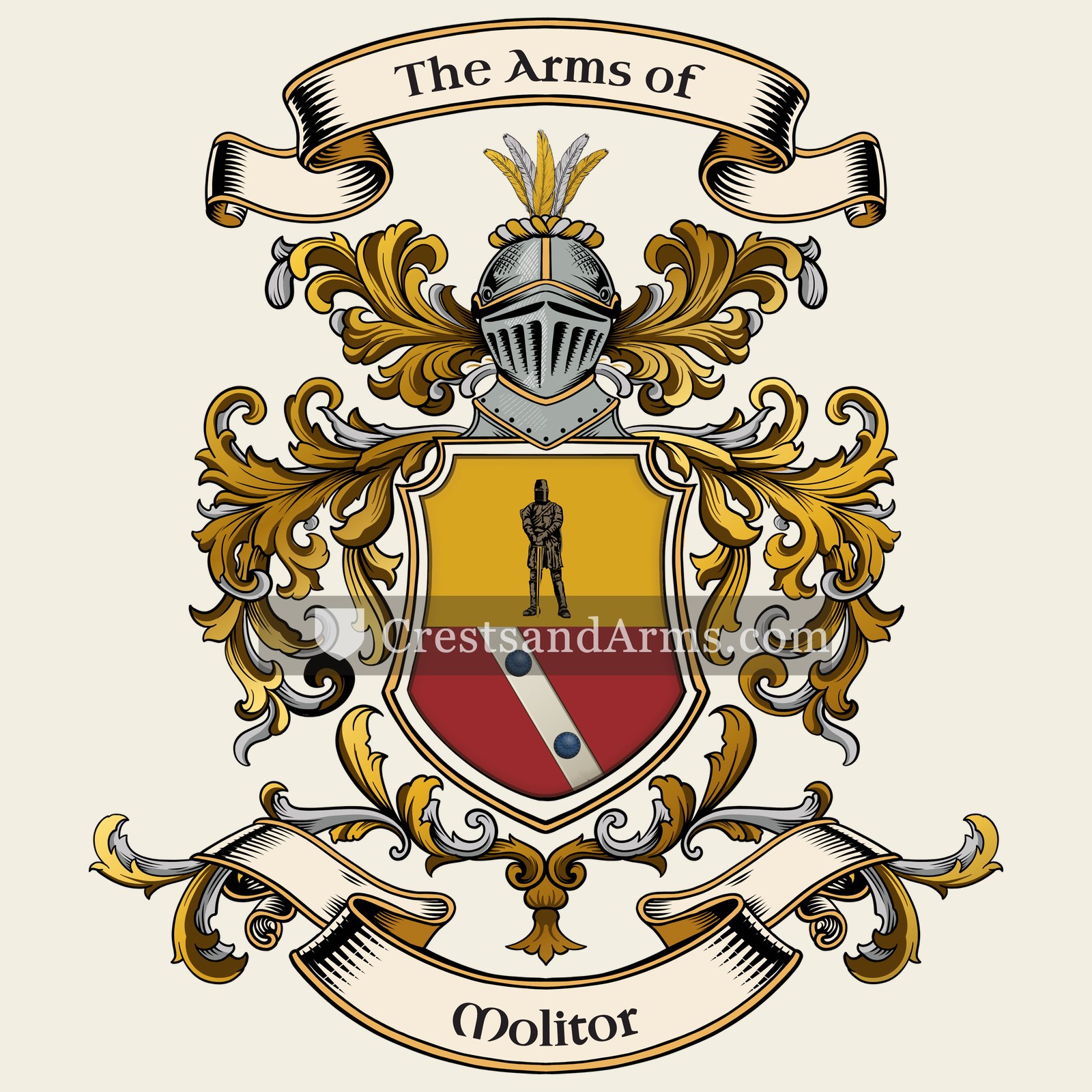 The Molitor coat of arms