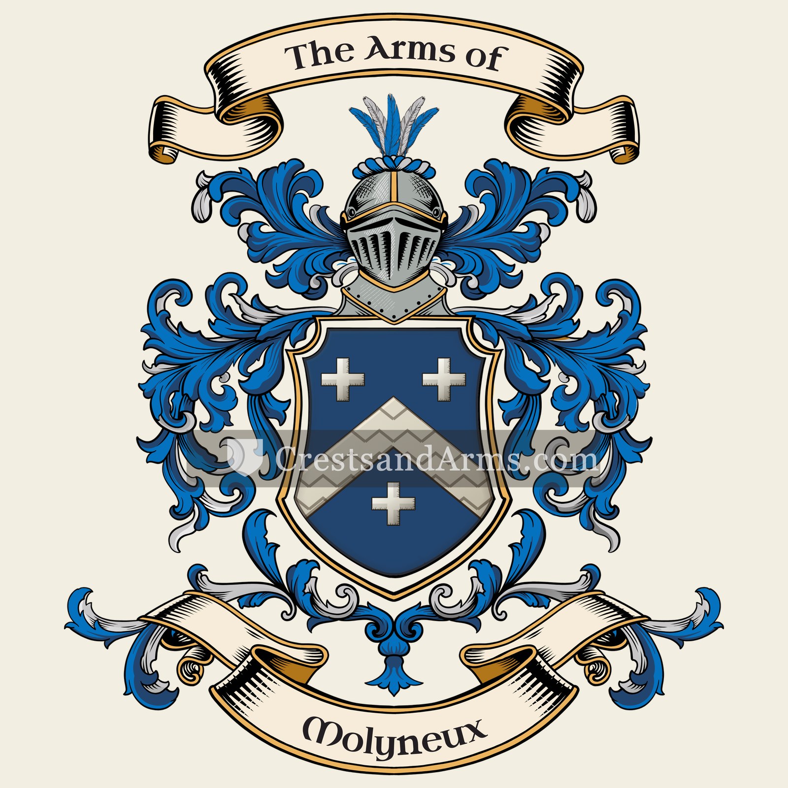 The Molyneux coat of arms
