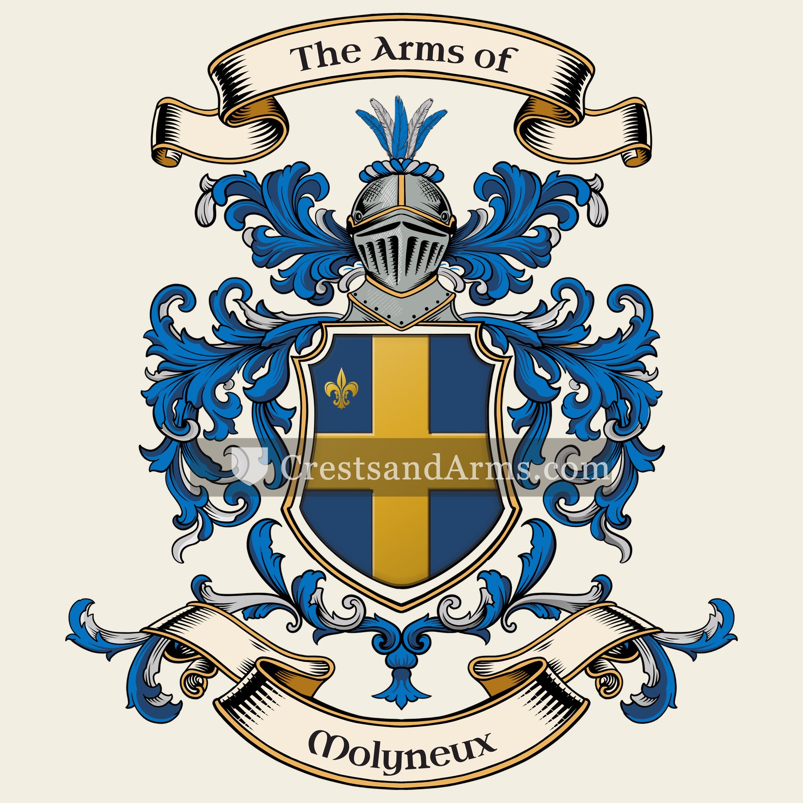 The Molyneux coat of arms