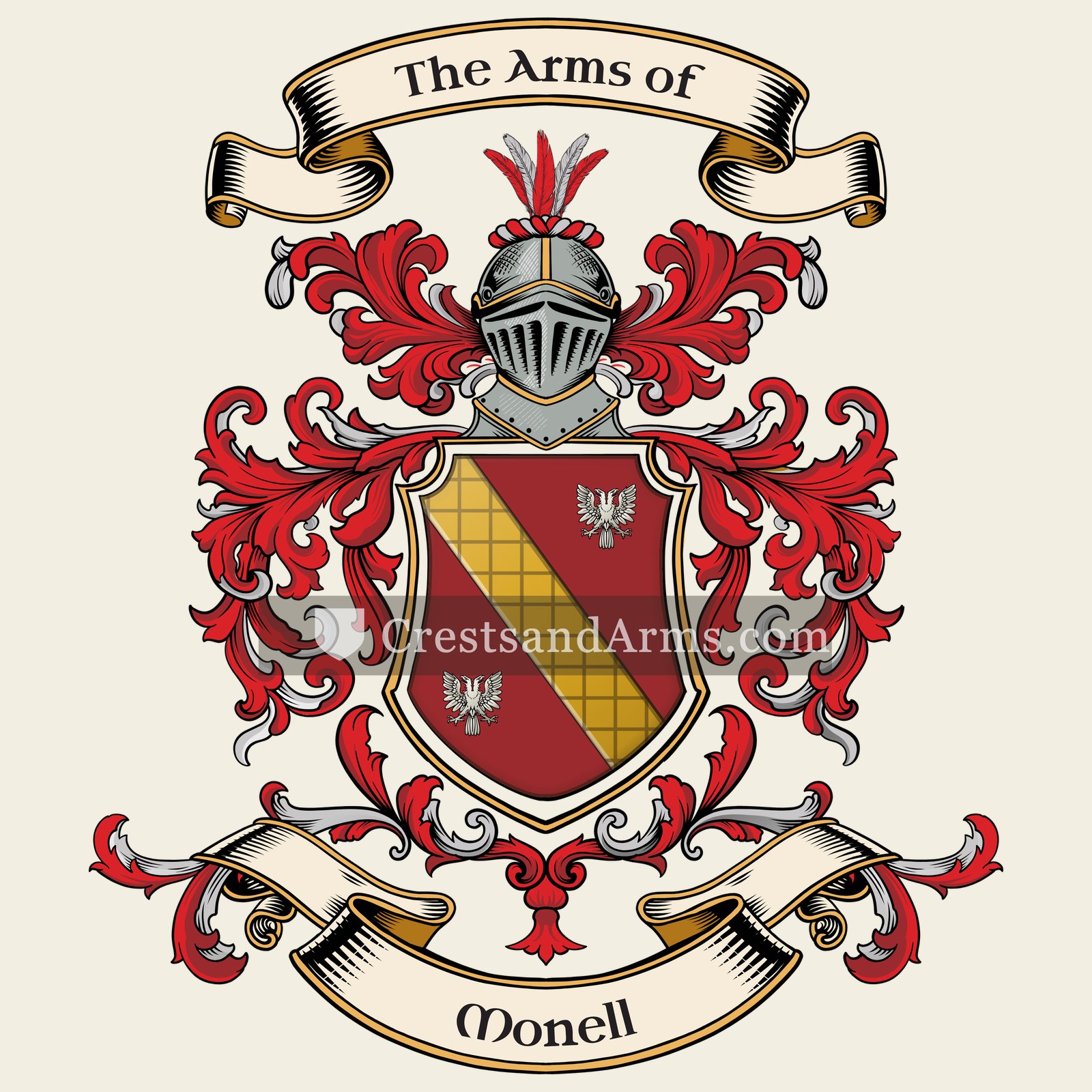 The Monell coat of arms