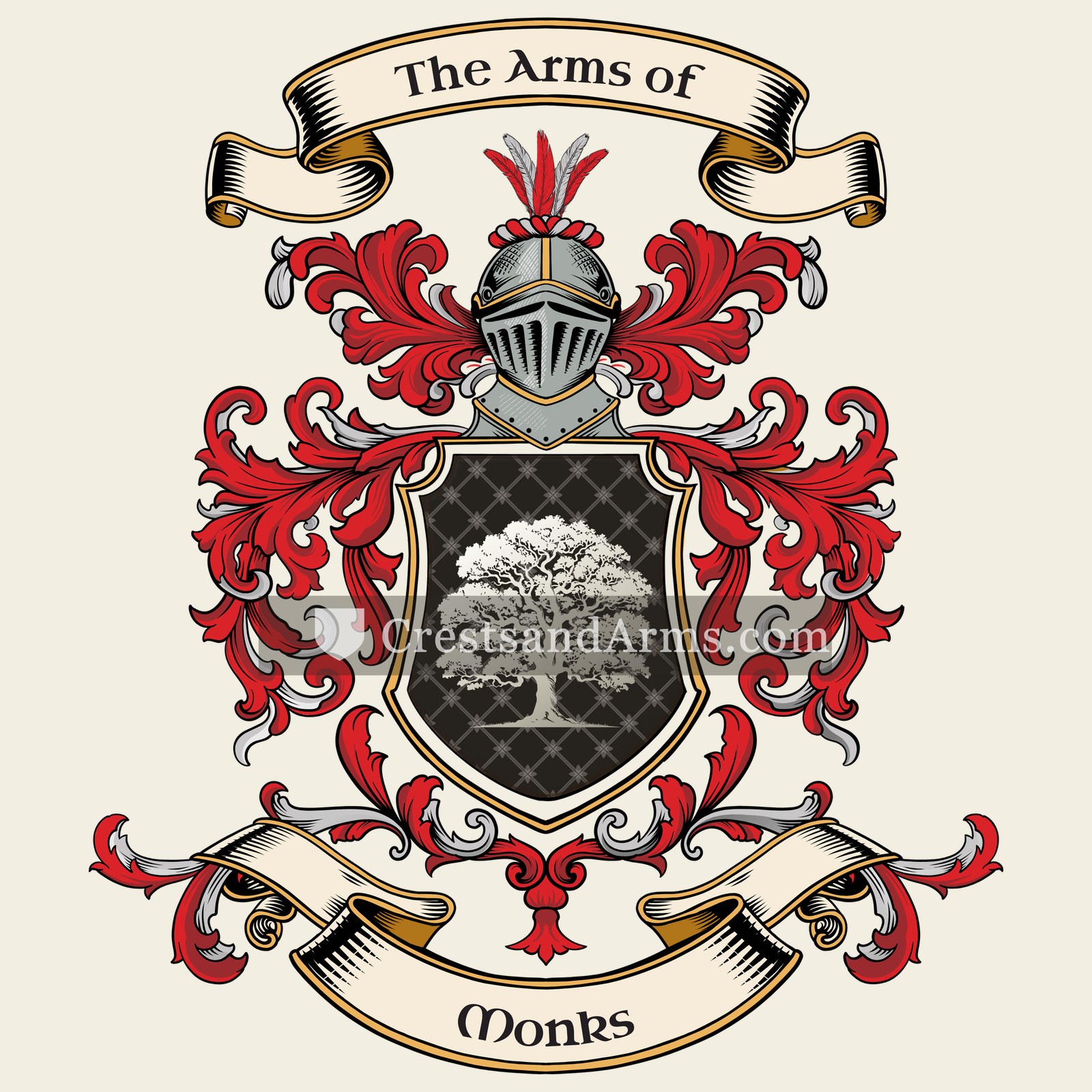 The Monks coat of arms