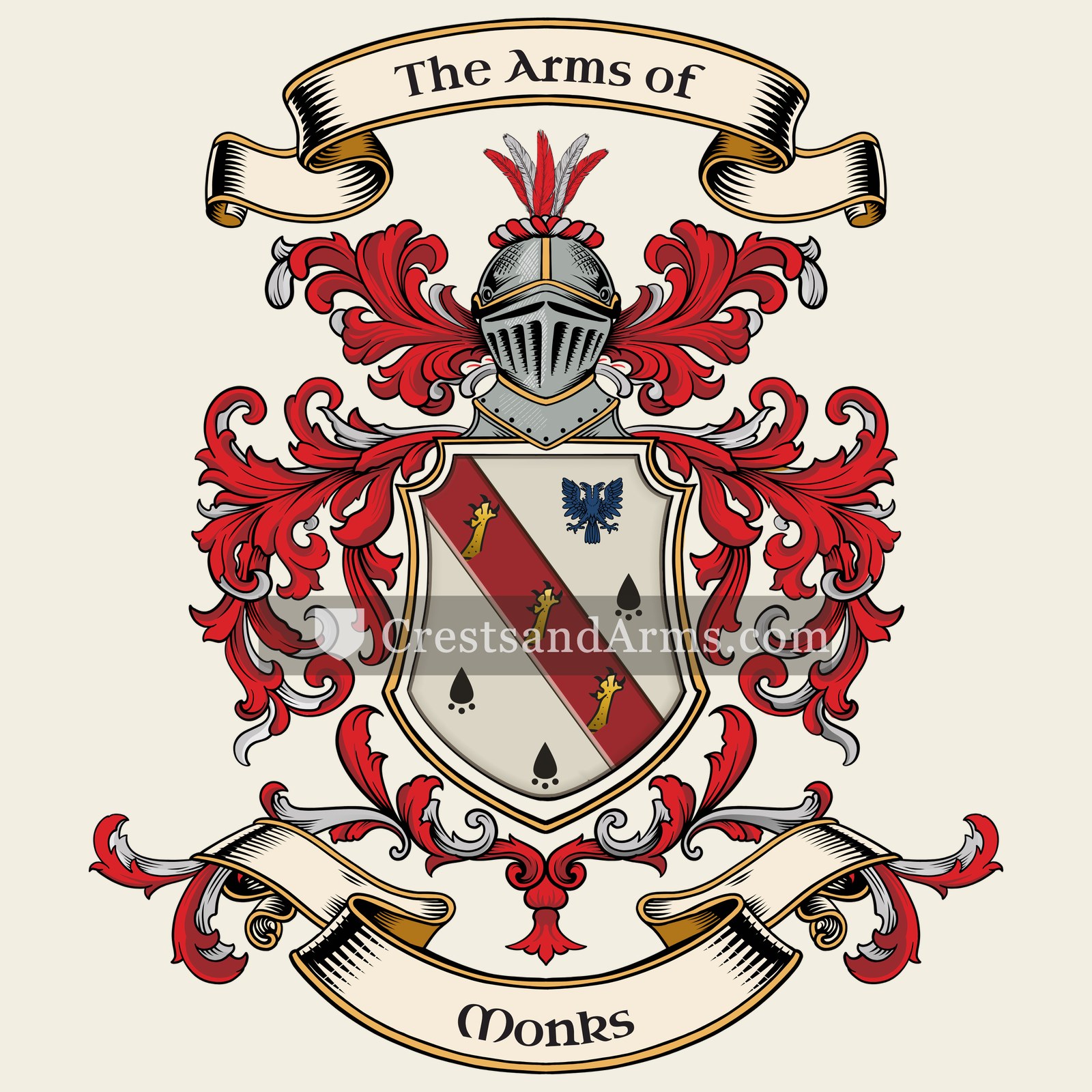 The Monks coat of arms