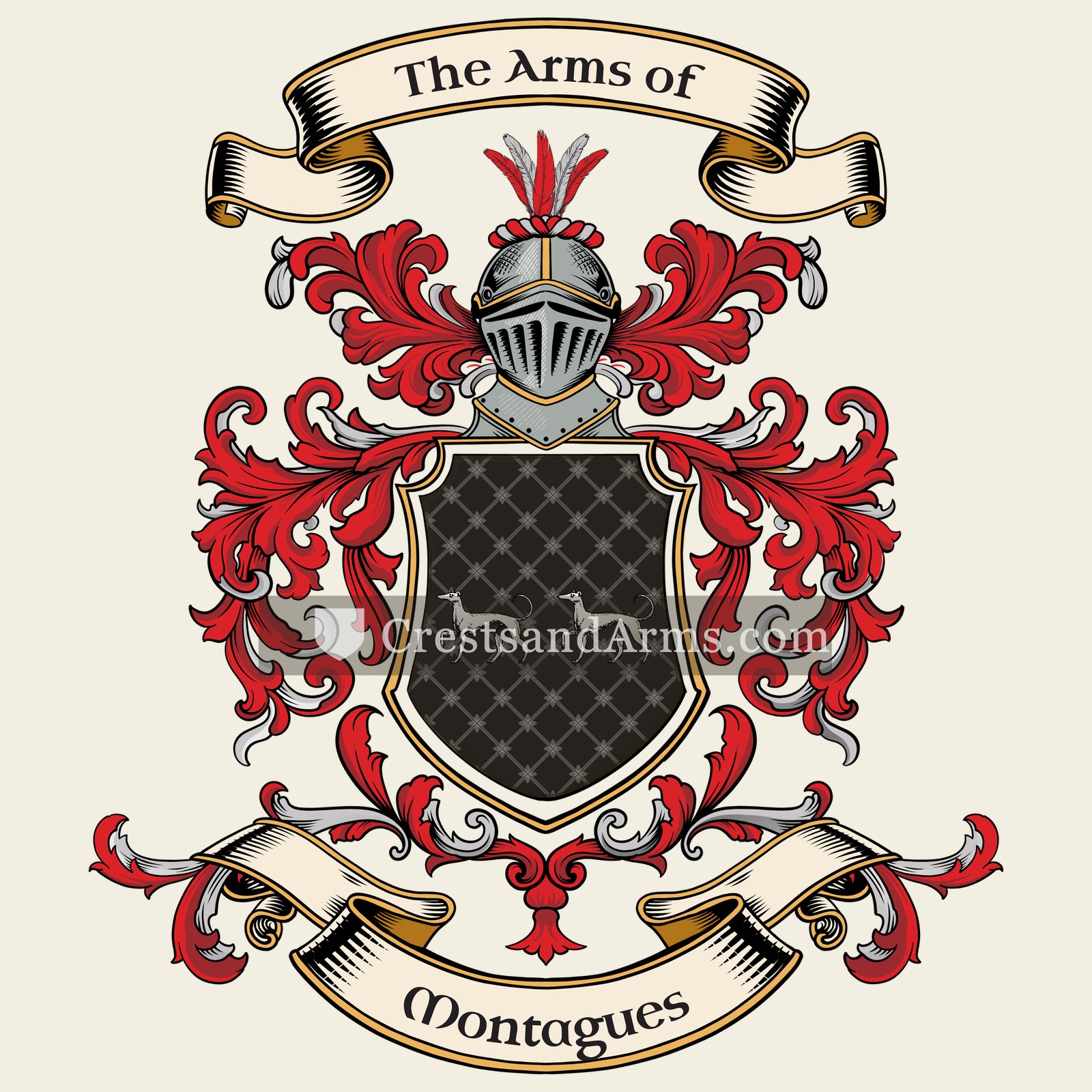 The Montagues coat of arms