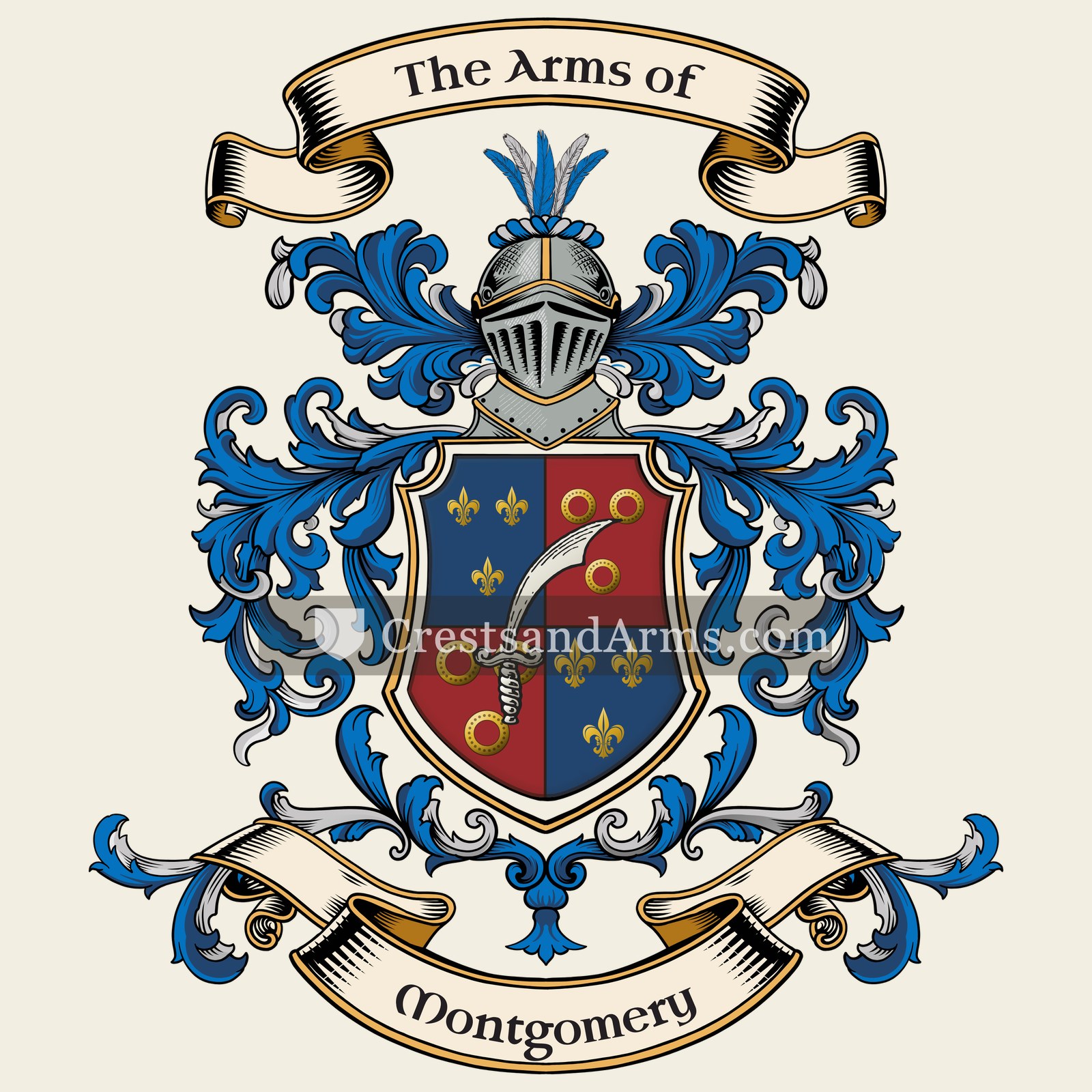 The Montgomery coat of arms