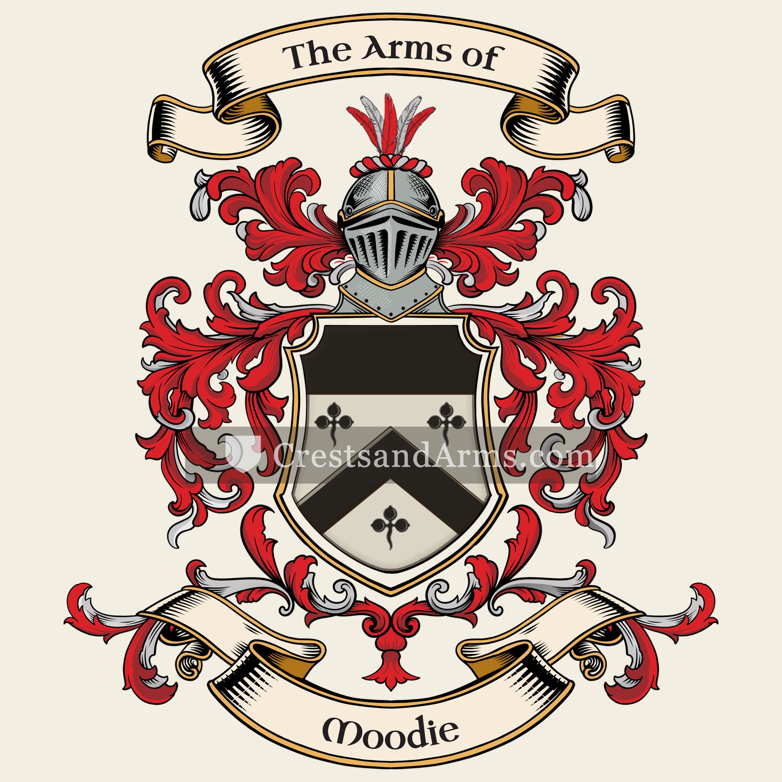 The Moodie coat of arms