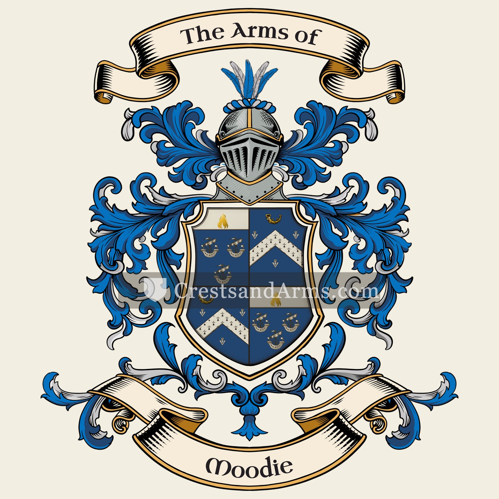 The Moodie coat of arms