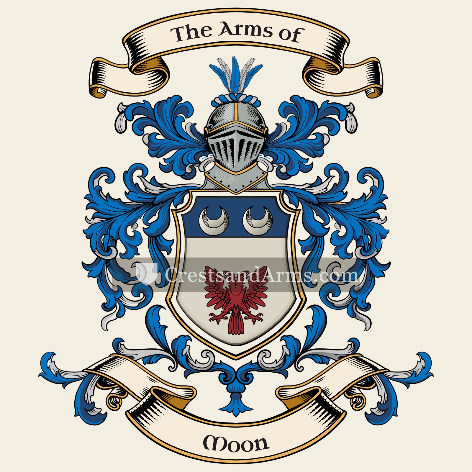 The Moon coat of arms