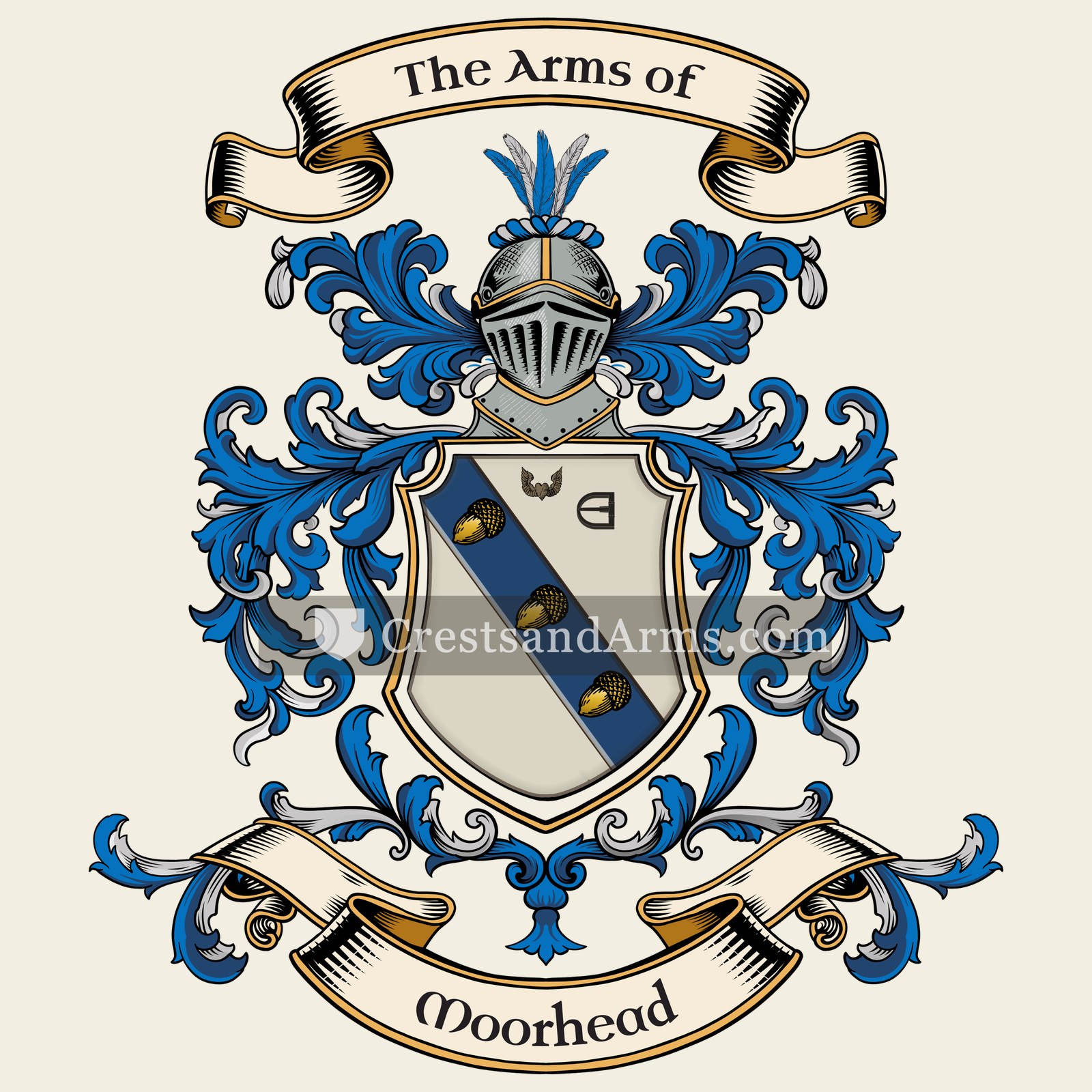 The Moorhead coat of arms