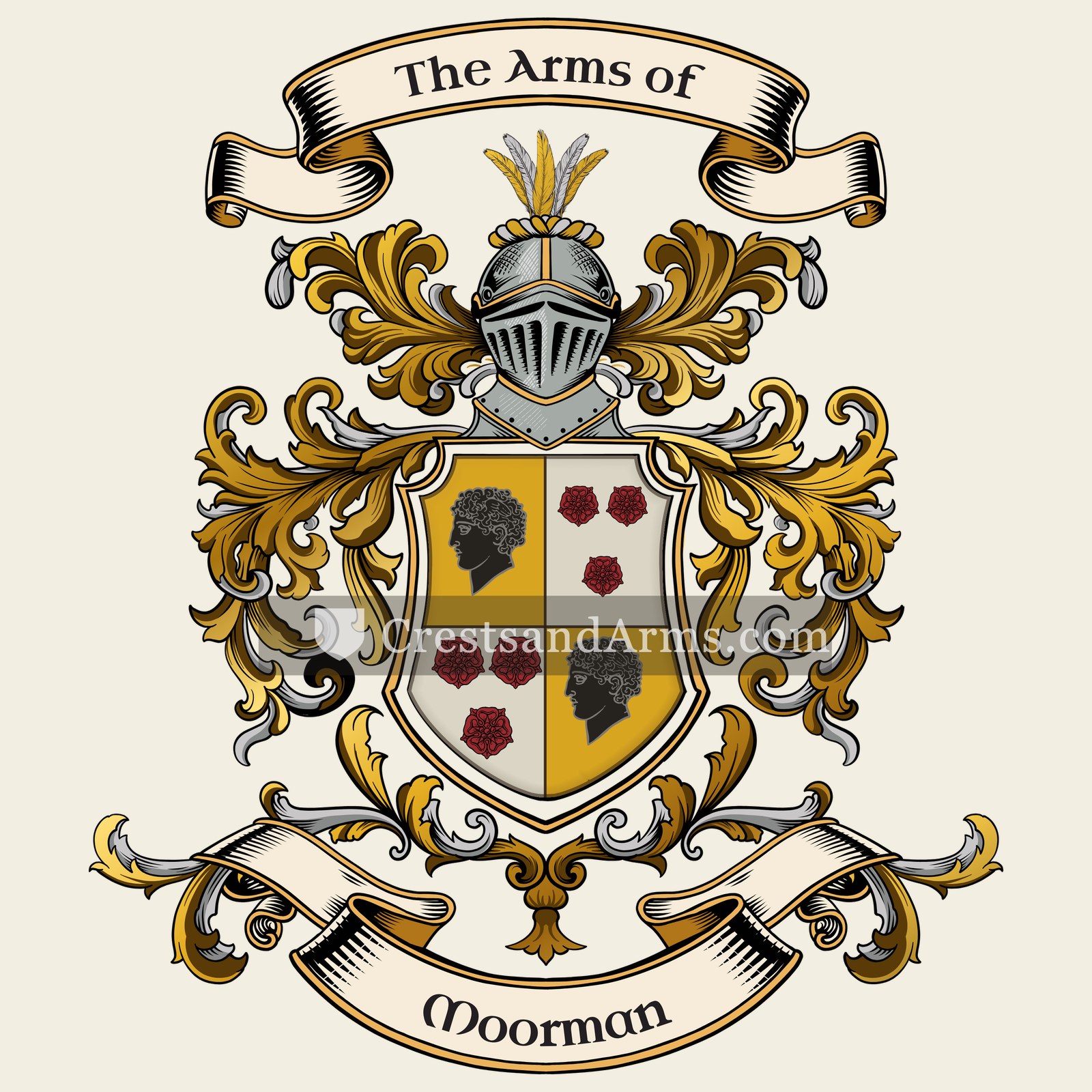 The Moorman coat of arms
