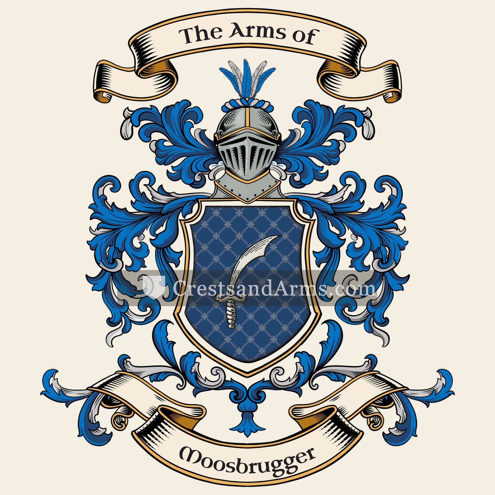 The Moosbrugger coat of arms
