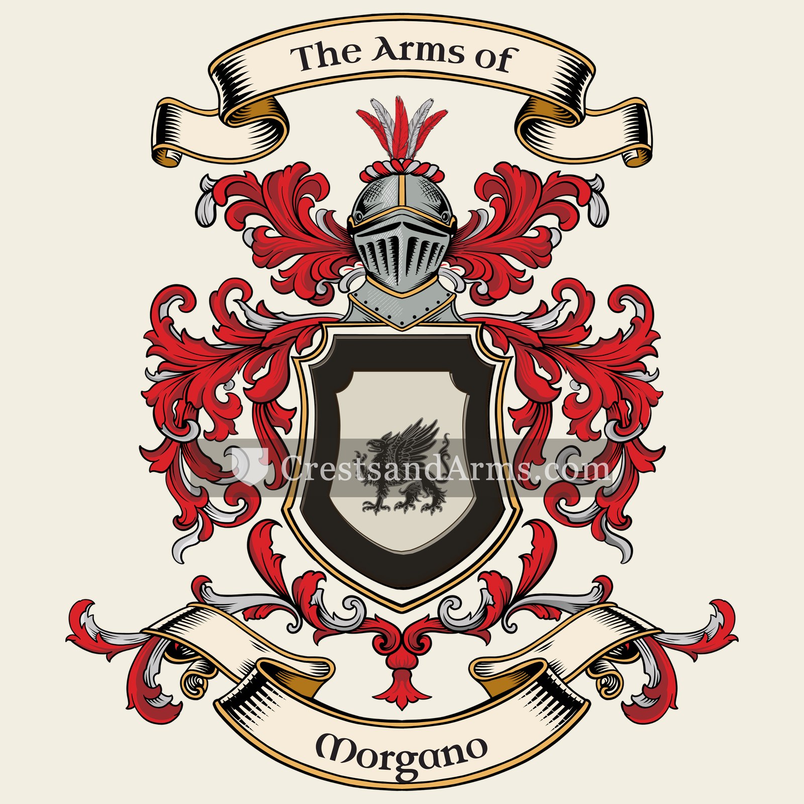 The Morgano coat of arms