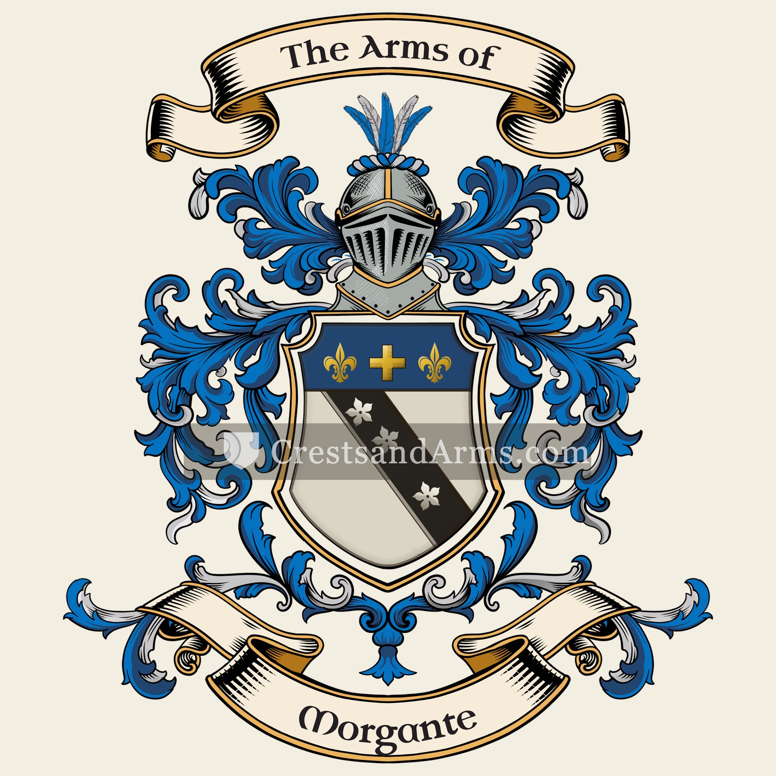The Morgante coat of arms