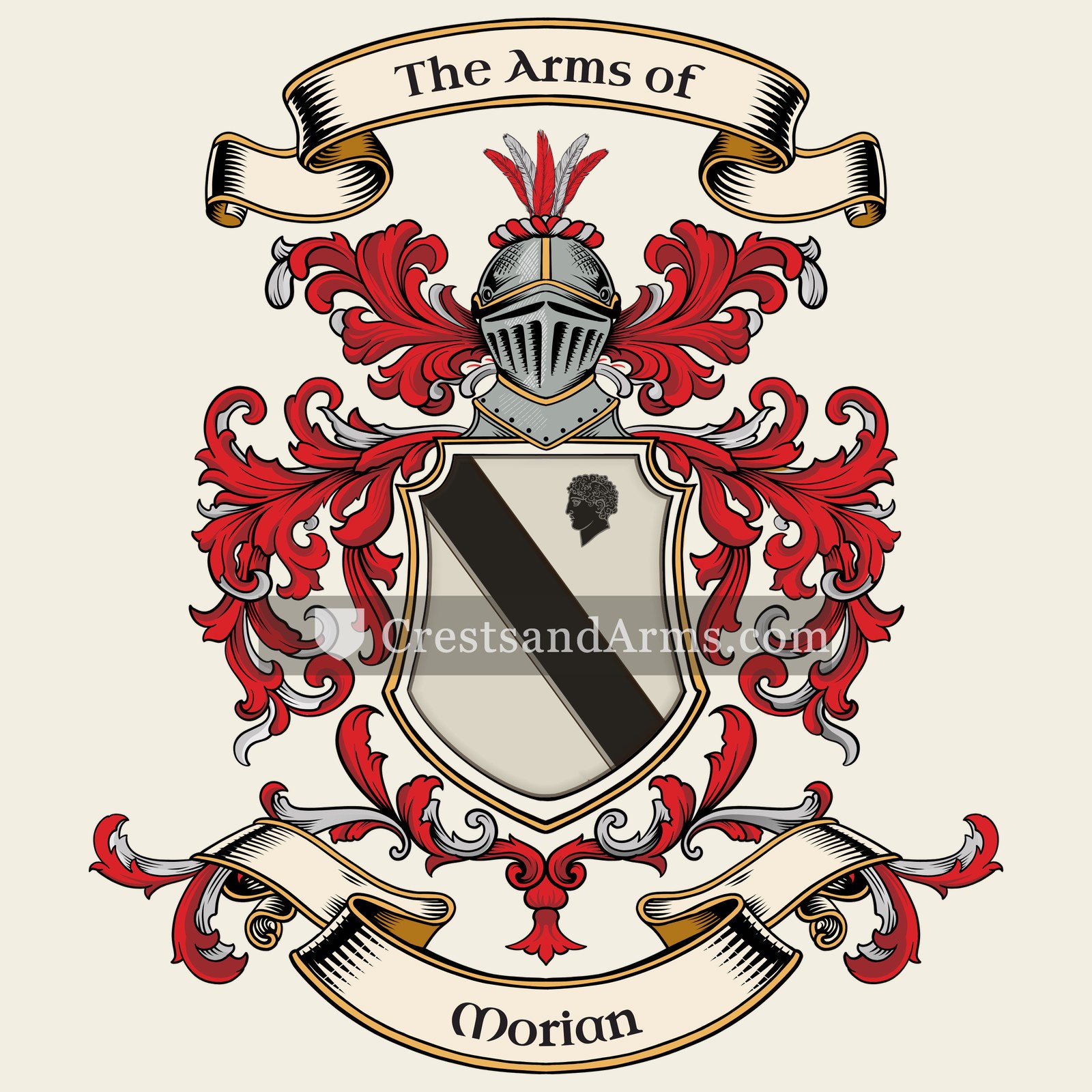 The Morian coat of arms