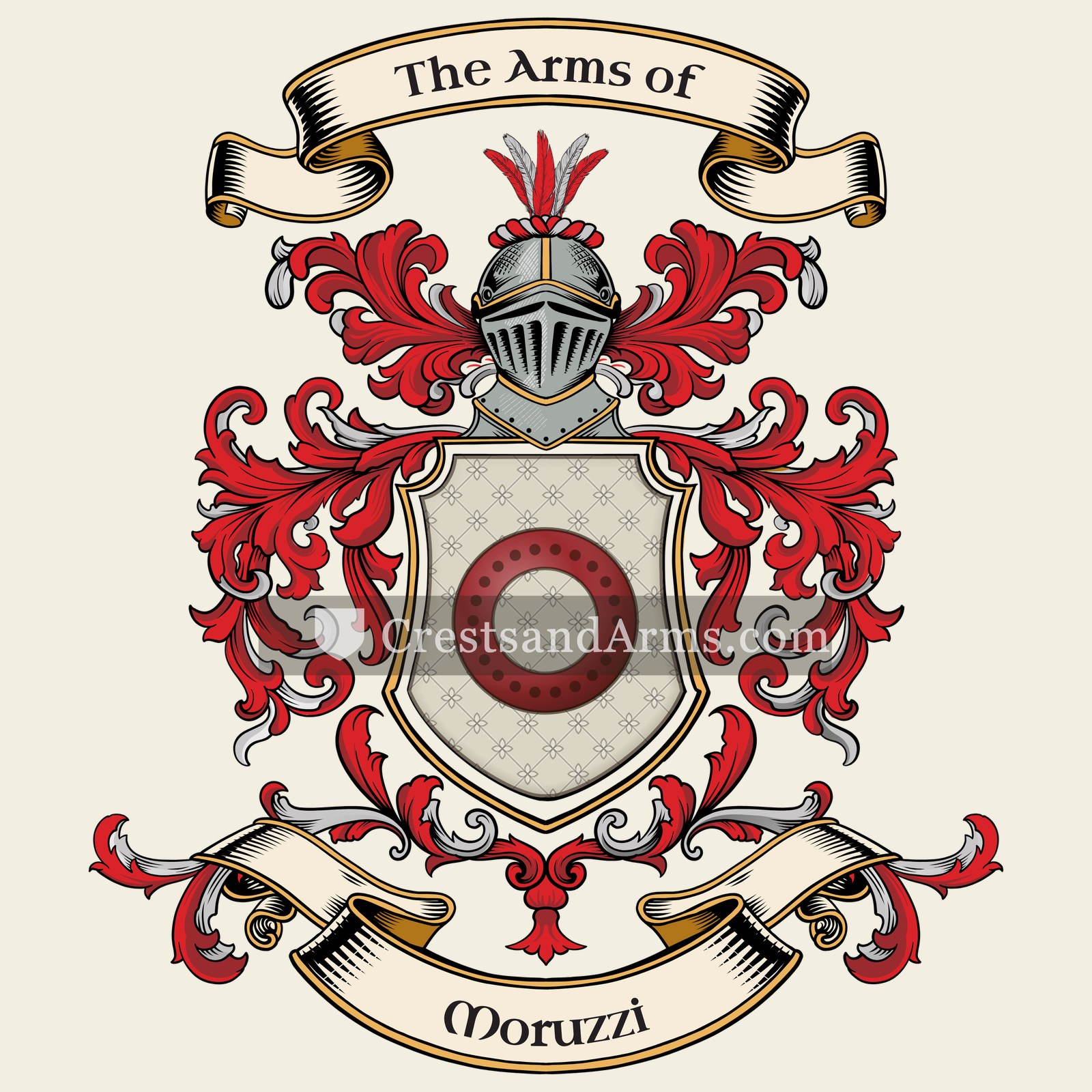 The Moruzzi coat of arms