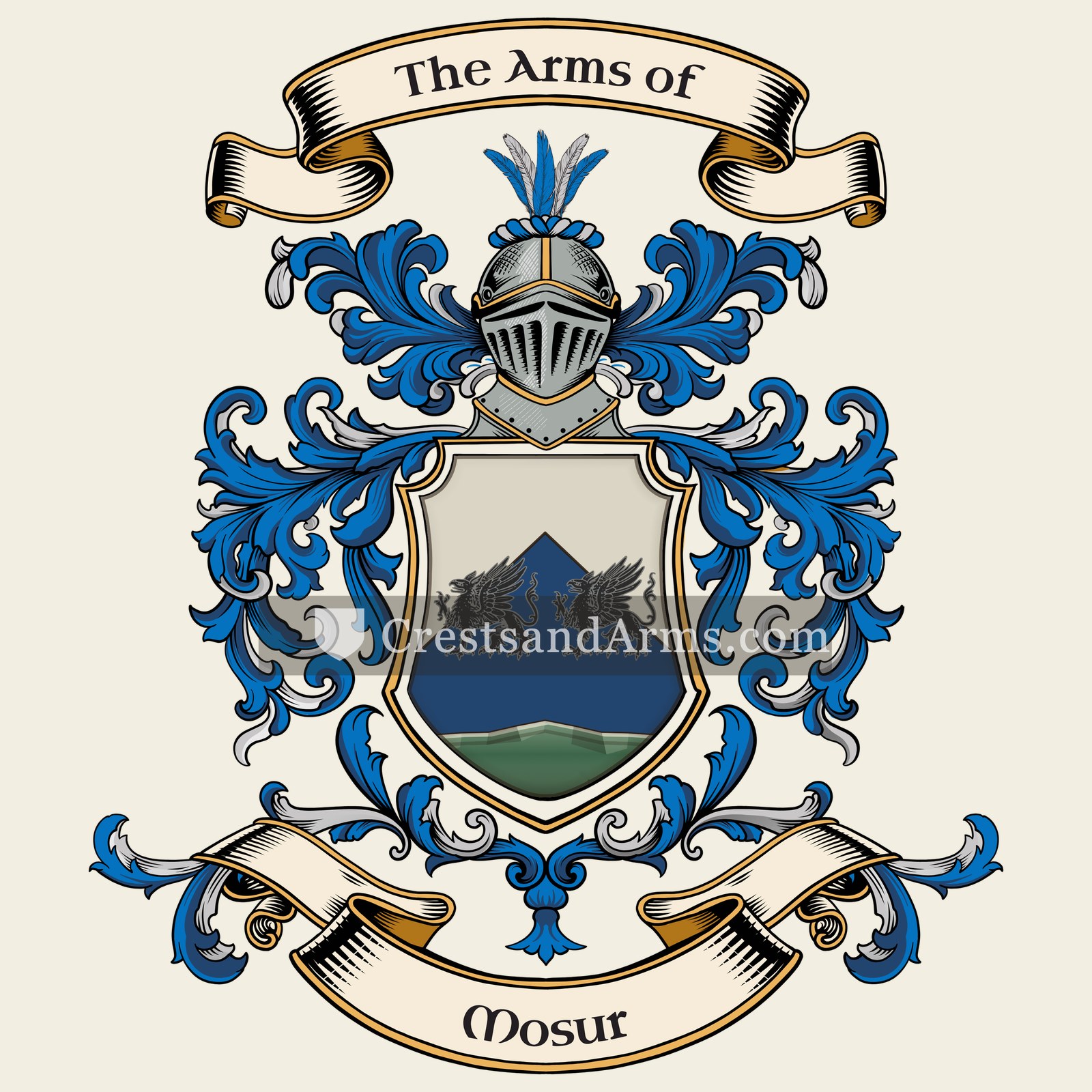 The Mosur coat of arms