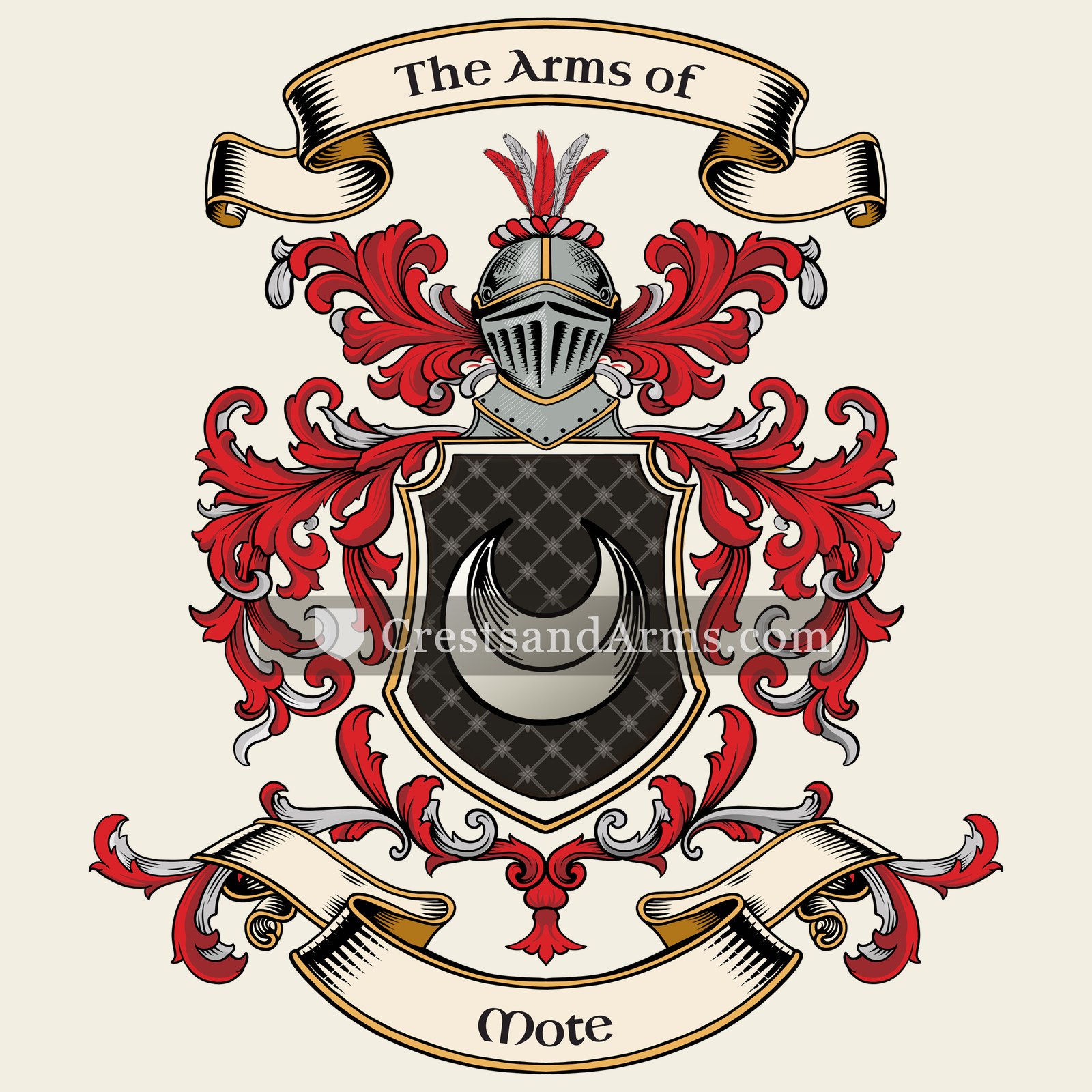 The Mote coat of arms