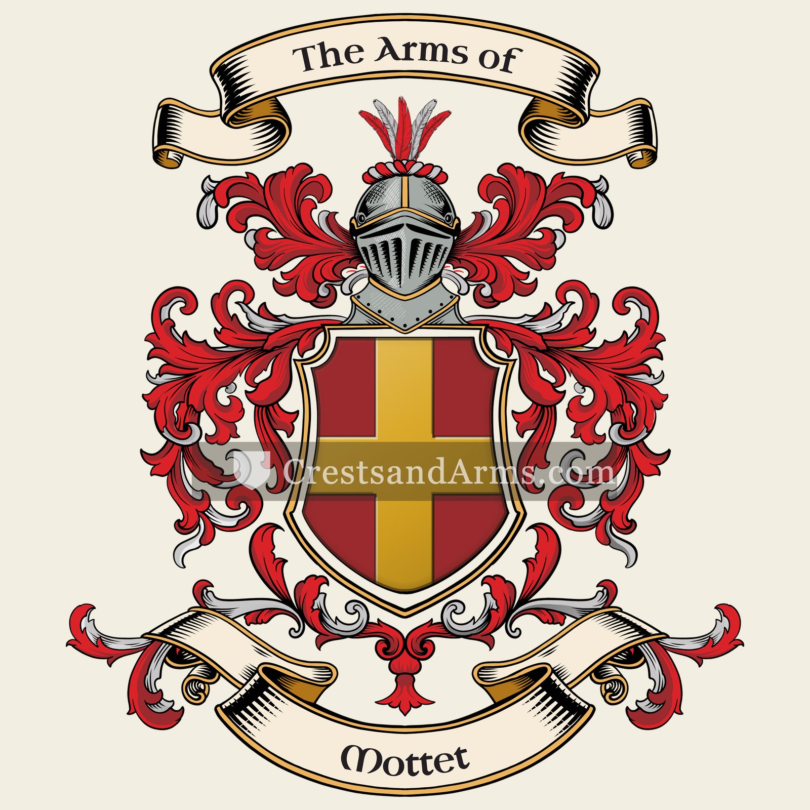 The Mottet coat of arms