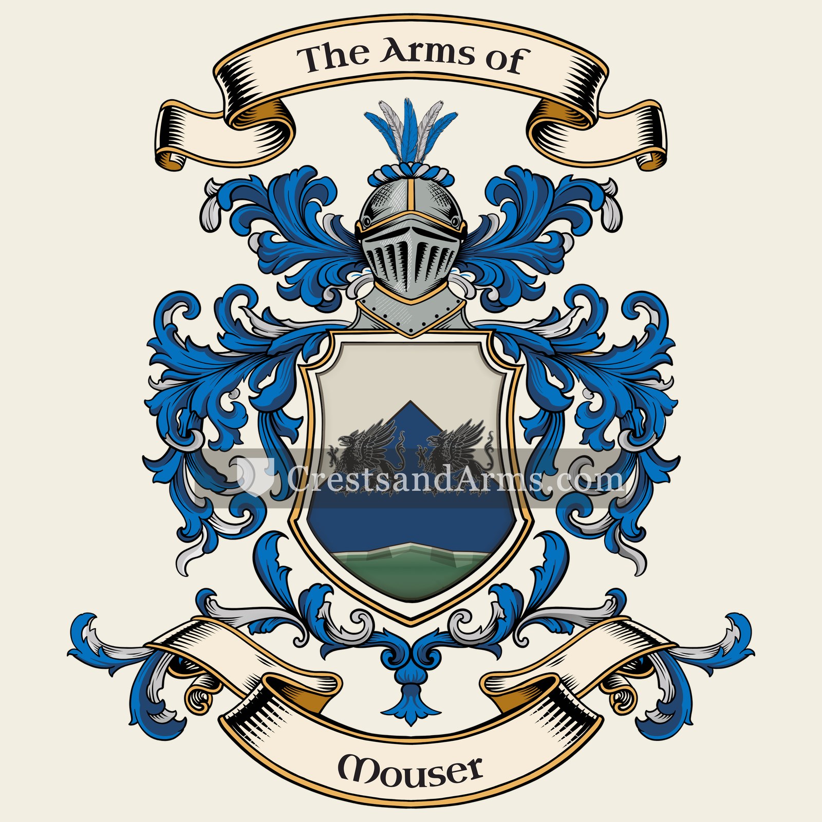 The Mouser coat of arms