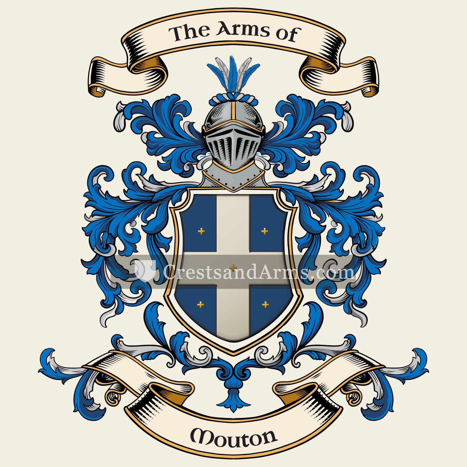 The Mouton coat of arms
