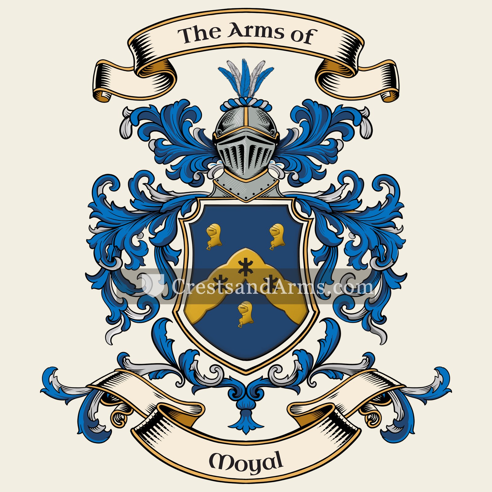 The Moyal coat of arms