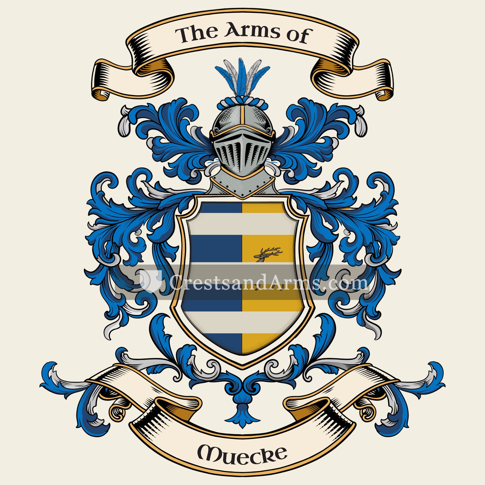 The Muecke coat of arms