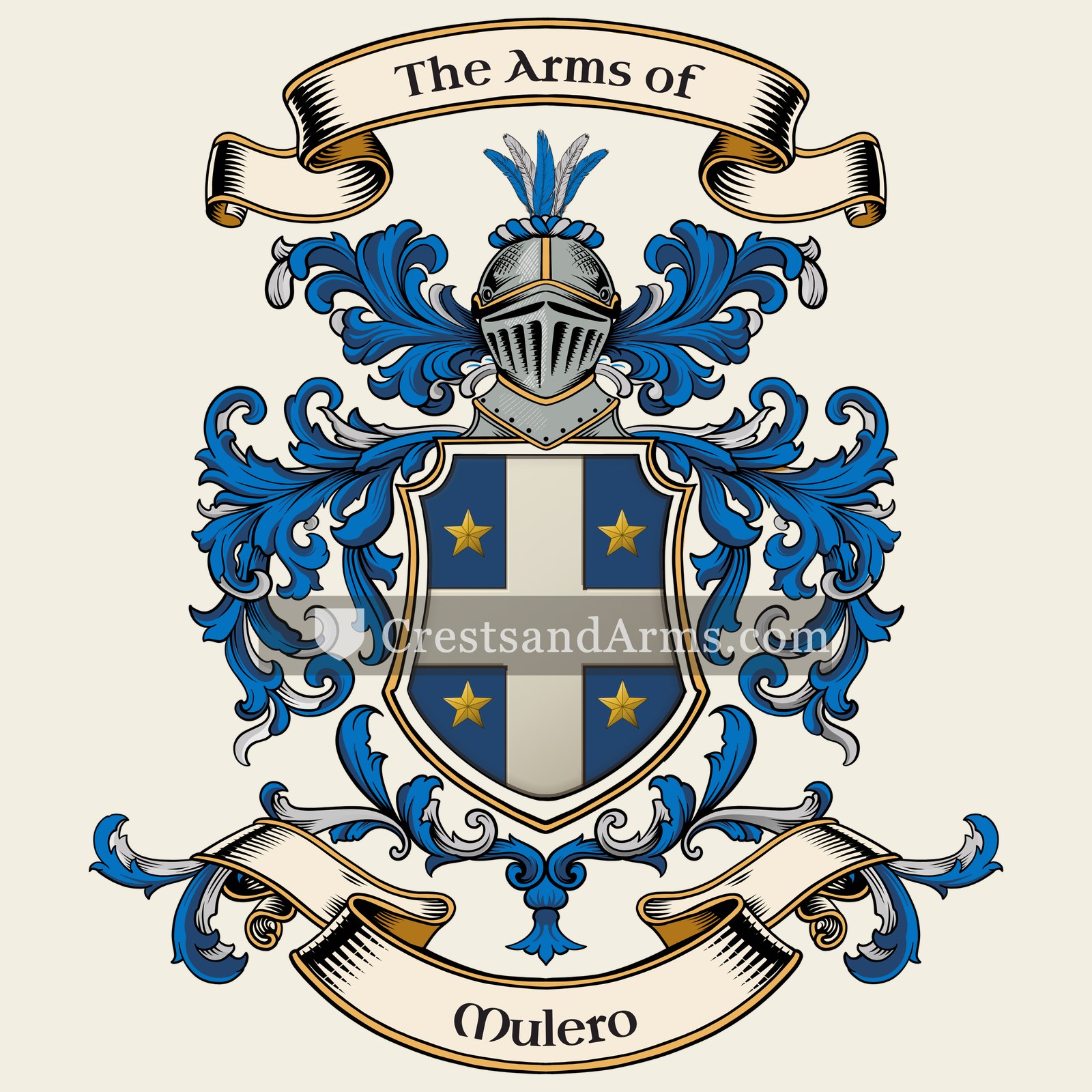 The Mulero coat of arms
