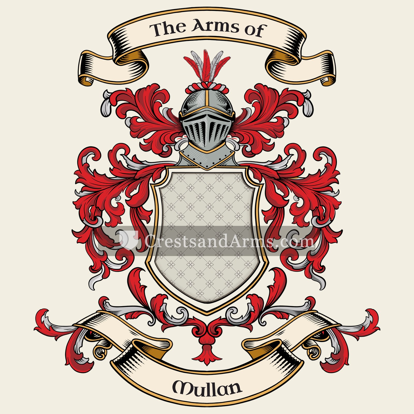 The Mullan coat of arms