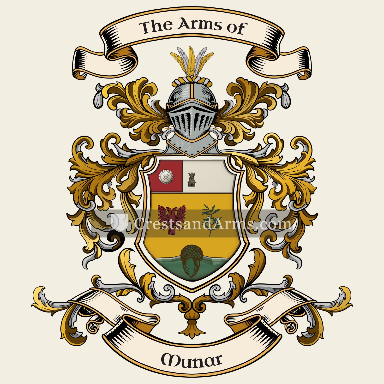 The Munar coat of arms